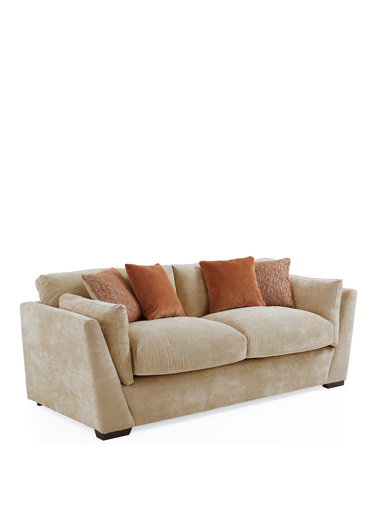 very-home-lexington-3-seater-fabric-sofaback