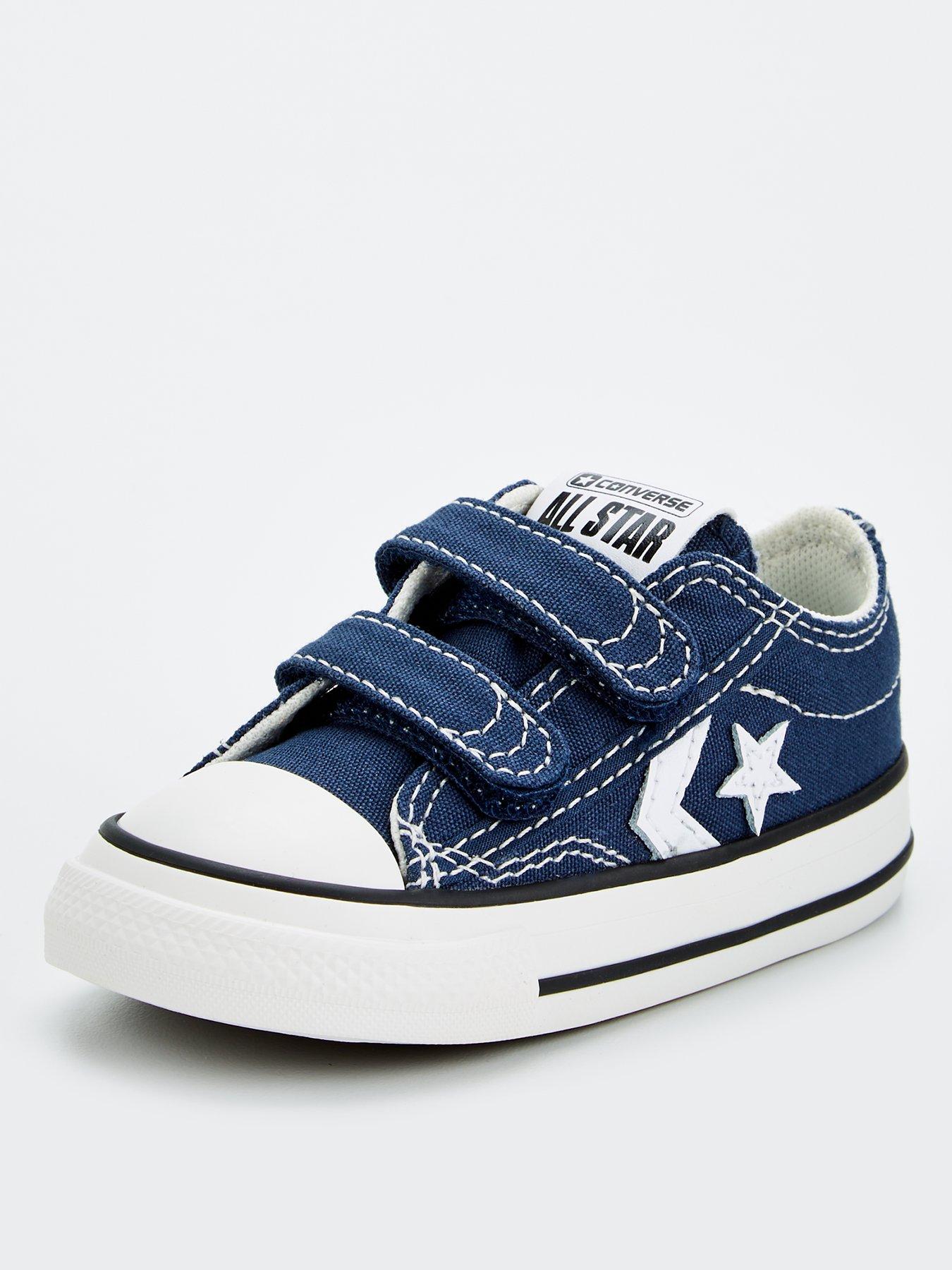 converse-infant-star-player-76-ox-trainers-navywhitestillFront