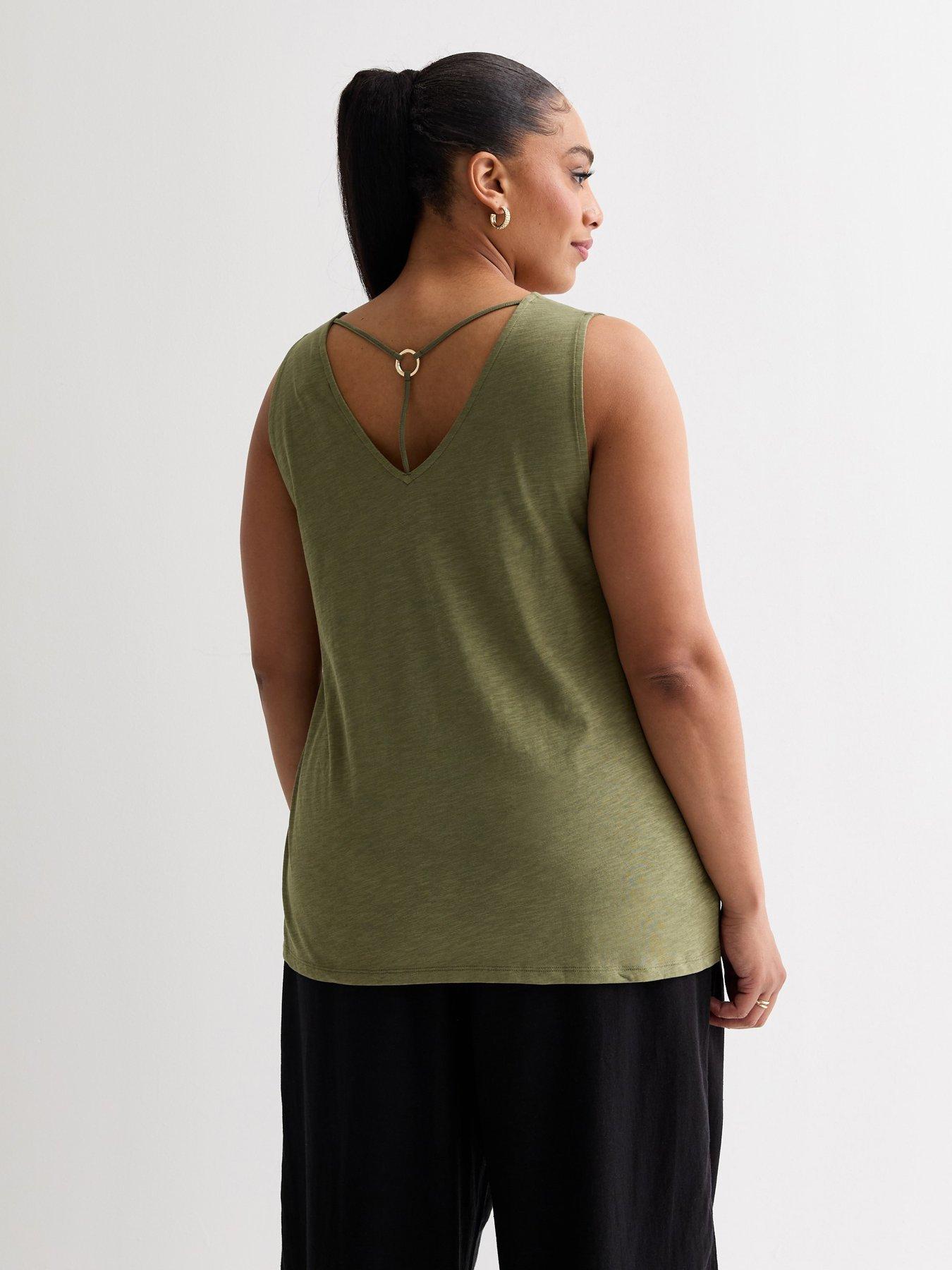 new-look-curves-khaki-cross-back-long-veststillFront