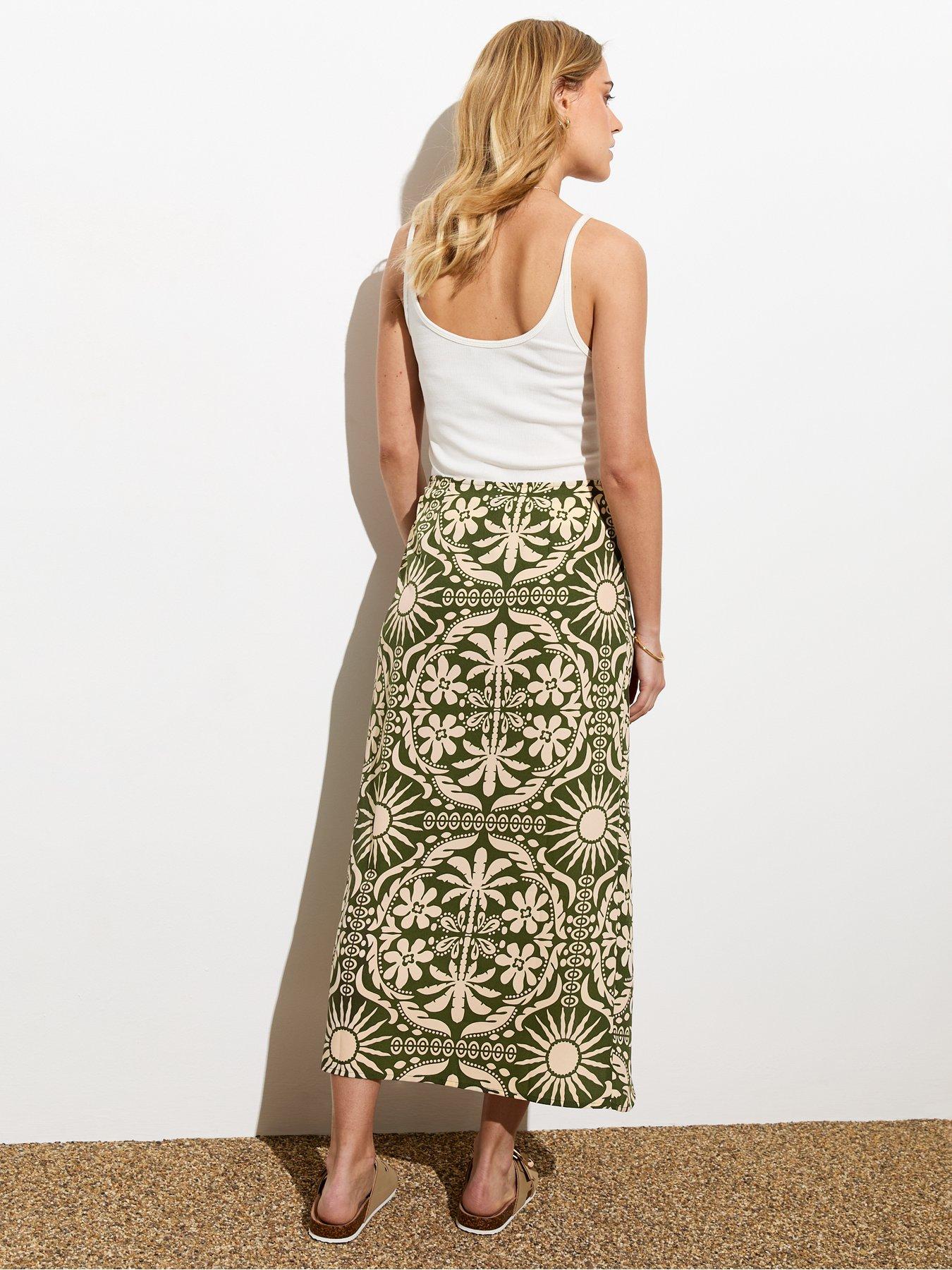 new-look-green-tropical-print-wrap-sarong-skirtstillFront