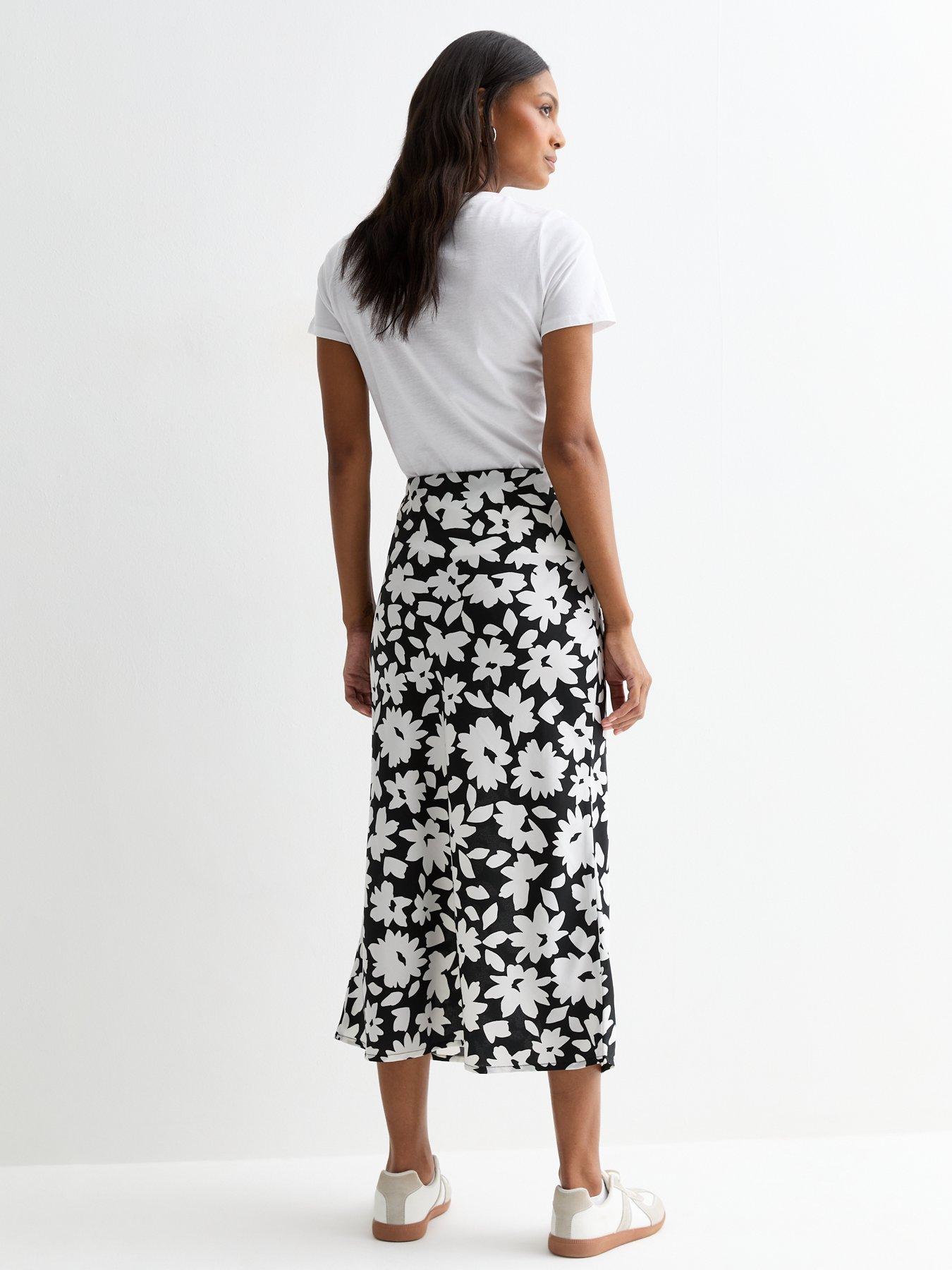 new-look-black-bias-floral-print-midi-skirtstillFront