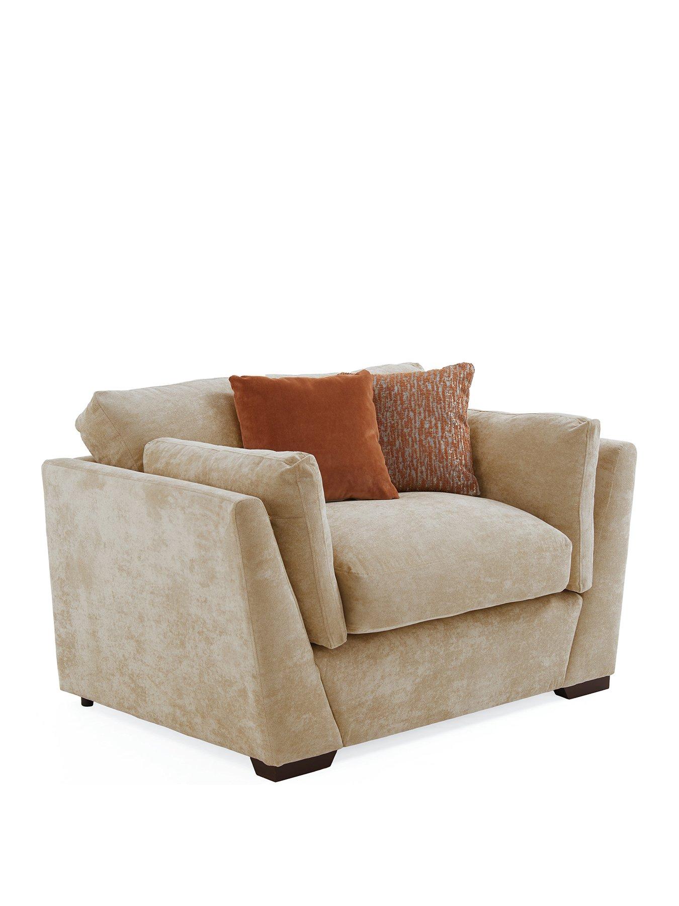 Image 3 of 7 of Very Home Lexington Fabric Snuggle&nbsp; Seat&nbsp;- Made to Order in the UK