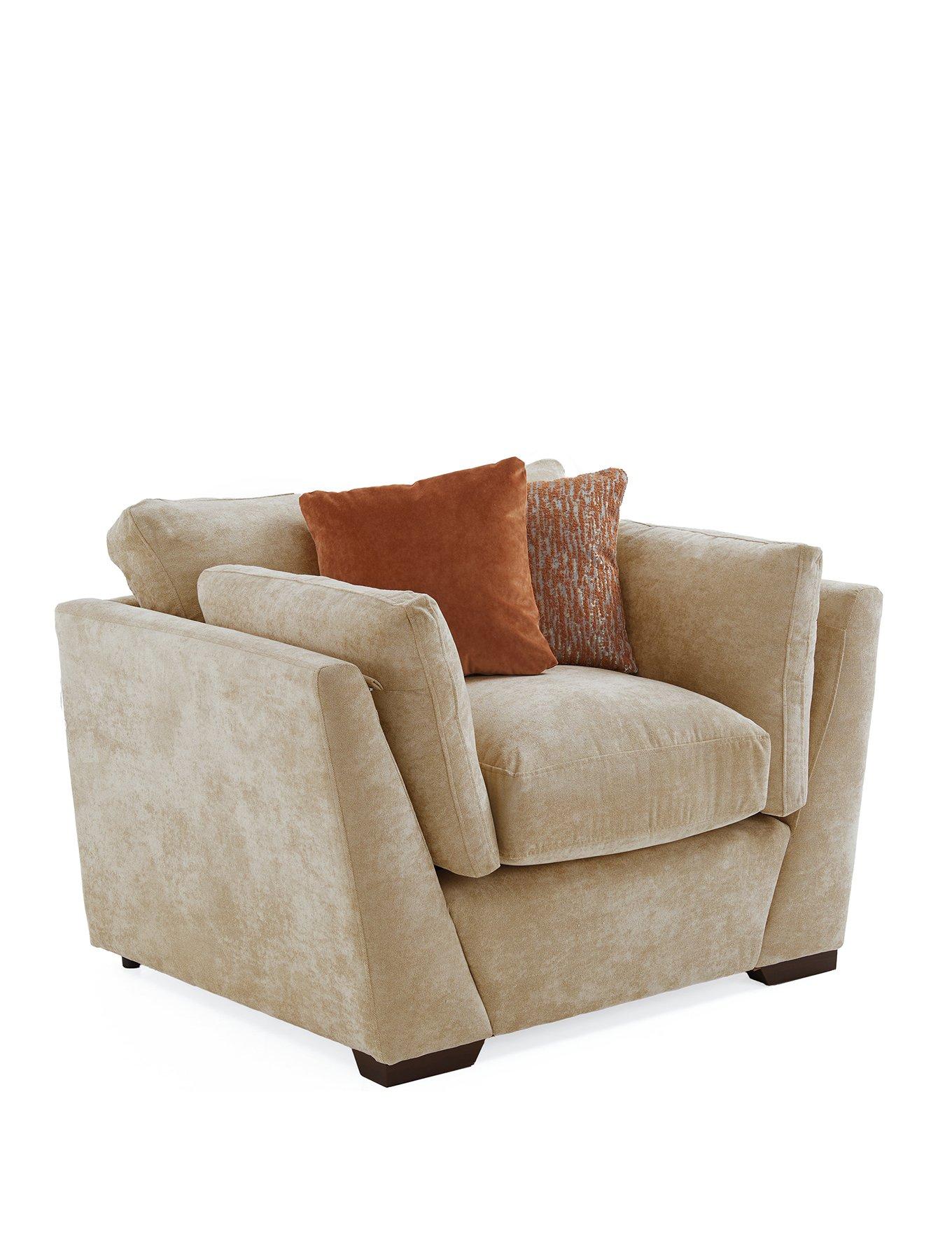 Image 3 of 7 of The Very Collection Lexington Fabric Armchair&nbsp;- Made to Order in the UK