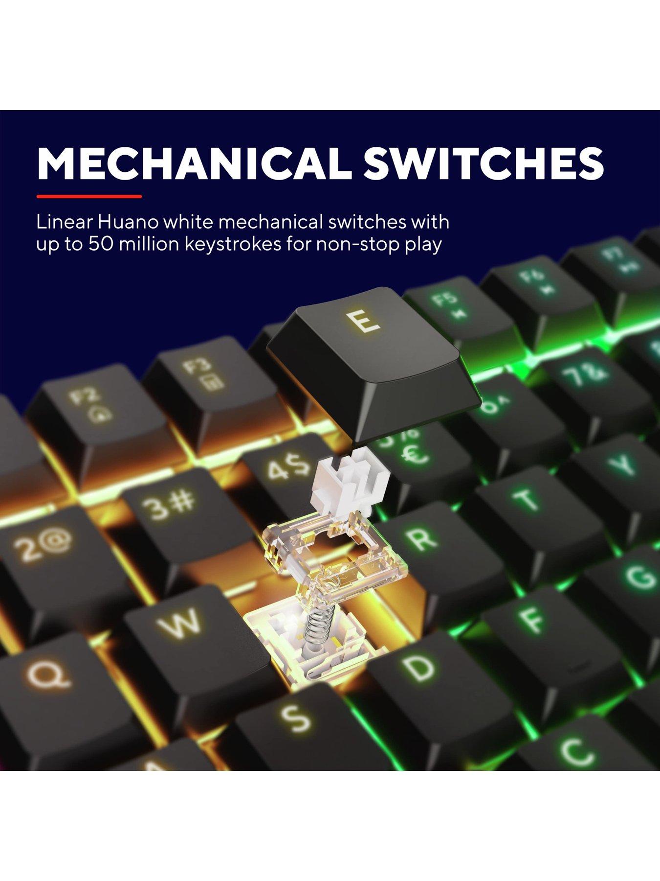 Image 6 of 7 of Trust GXT866 Torix Premium Mechanical Gaming Keyboard with Full RGB Illumination