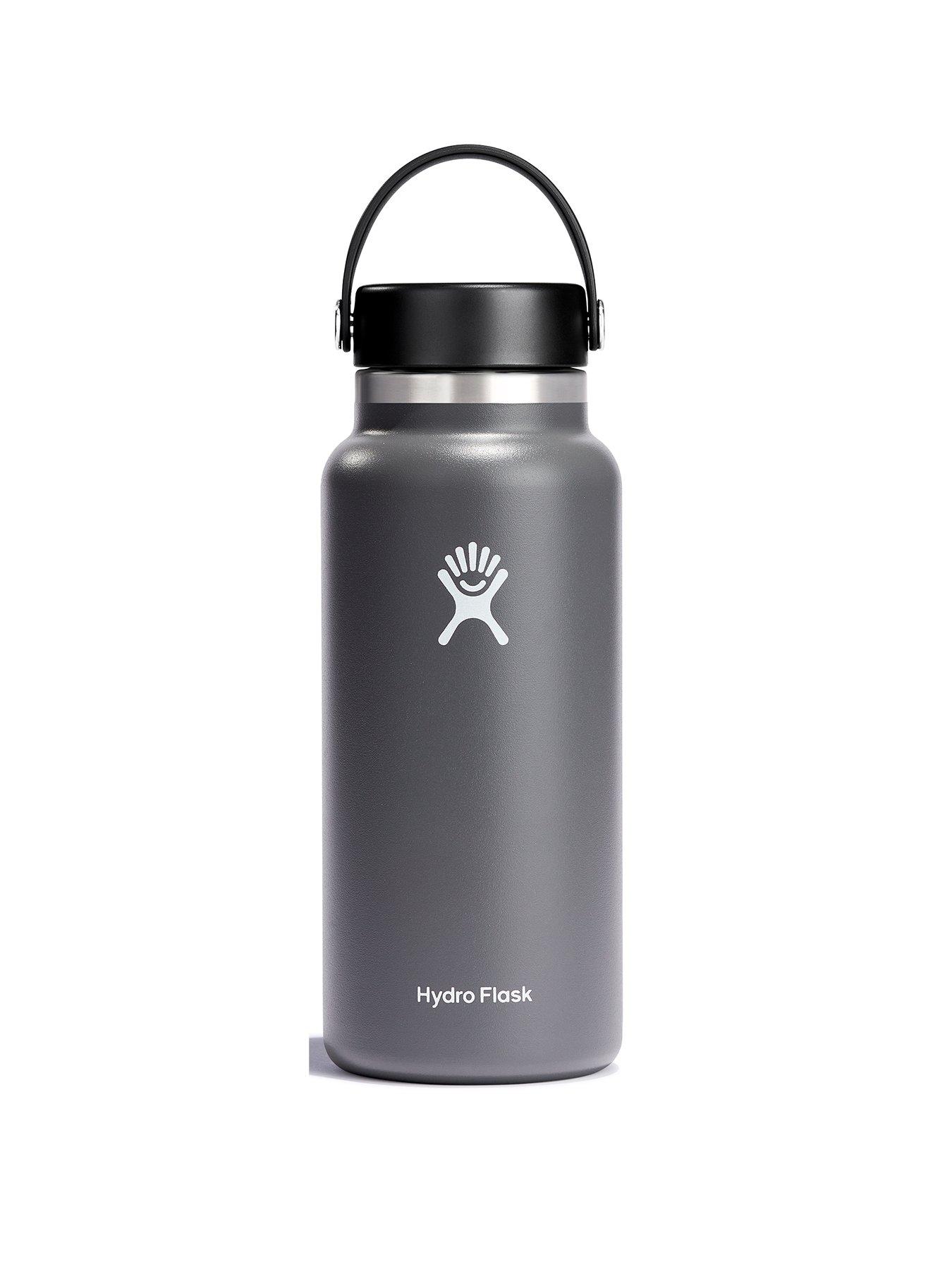 undefined 32oz Wide Mouth with Flex Cap Water Bottle - Grey