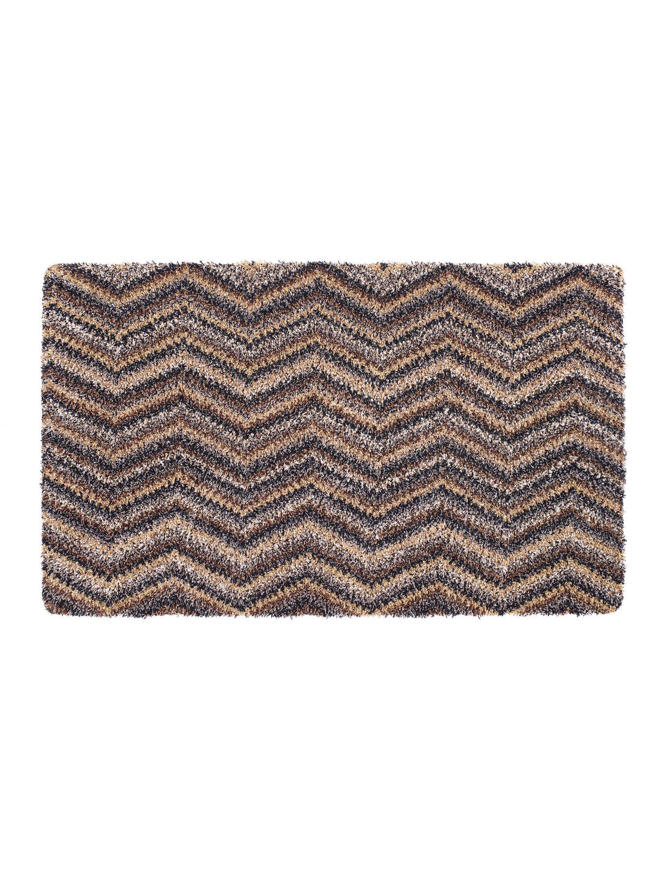 Very Home My Mat Cotton Chevron Mat