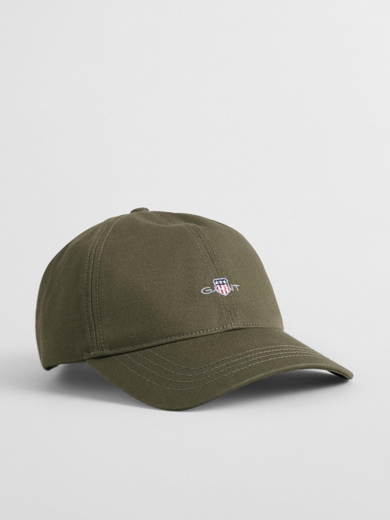 gant-gant-unisex-shield-cap-khaki