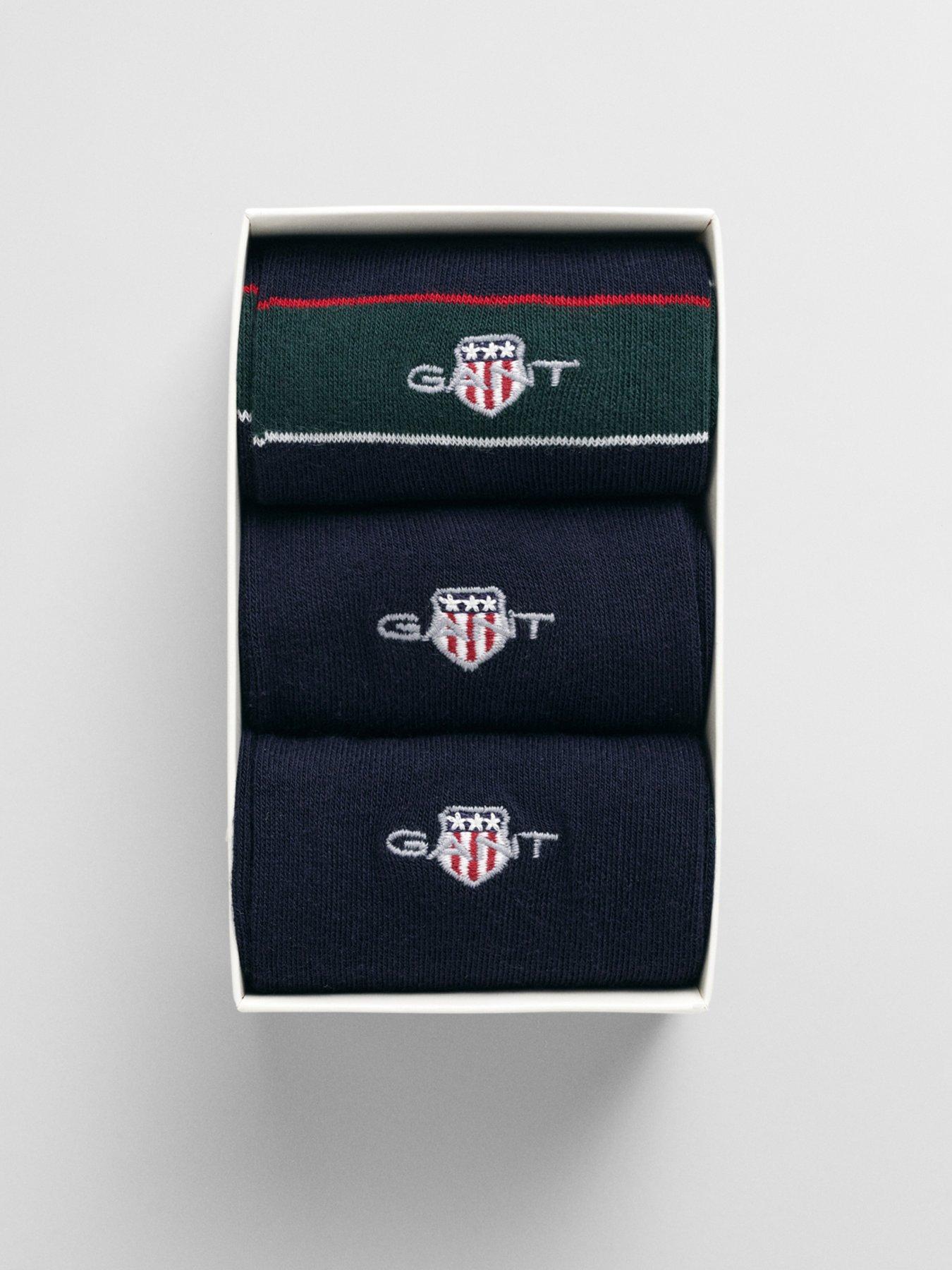 gant-gant-shield-3-pack-stripe-sock-gift-set-greenstillFront