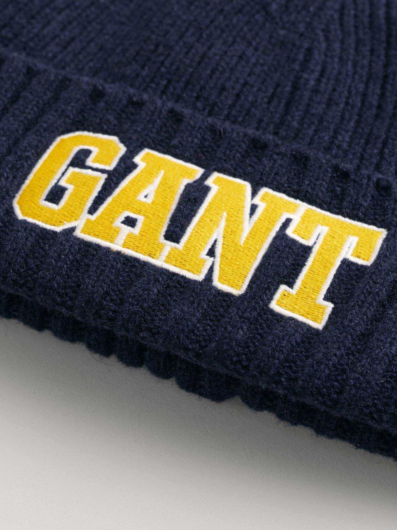 gant-gant-gant-1949-beanie-scarf-gift-set-navyoutfit