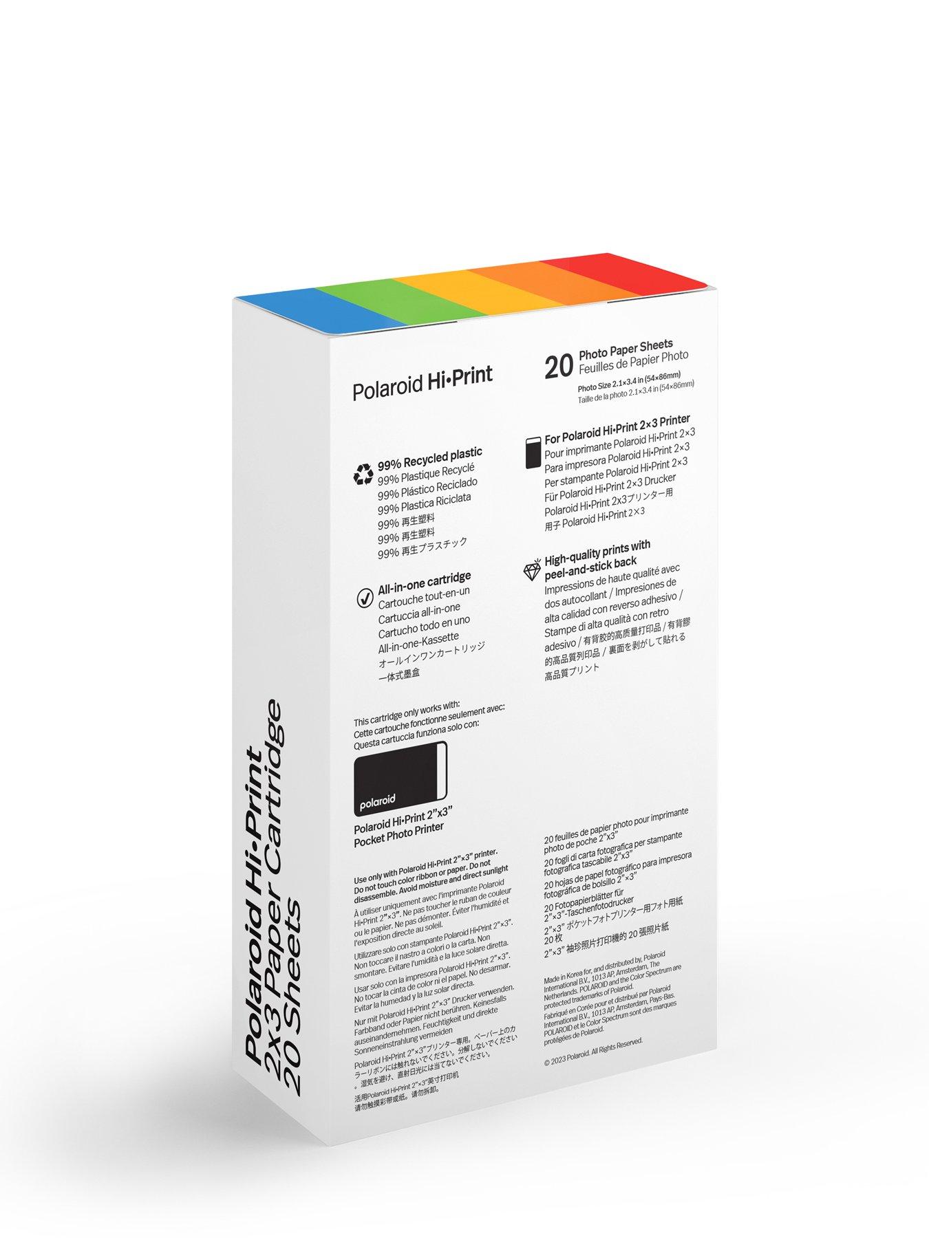 Image 2 of 3 of Polaroid Polaroid Hi.Print 2x3 Cartridge (20 Sheets)
