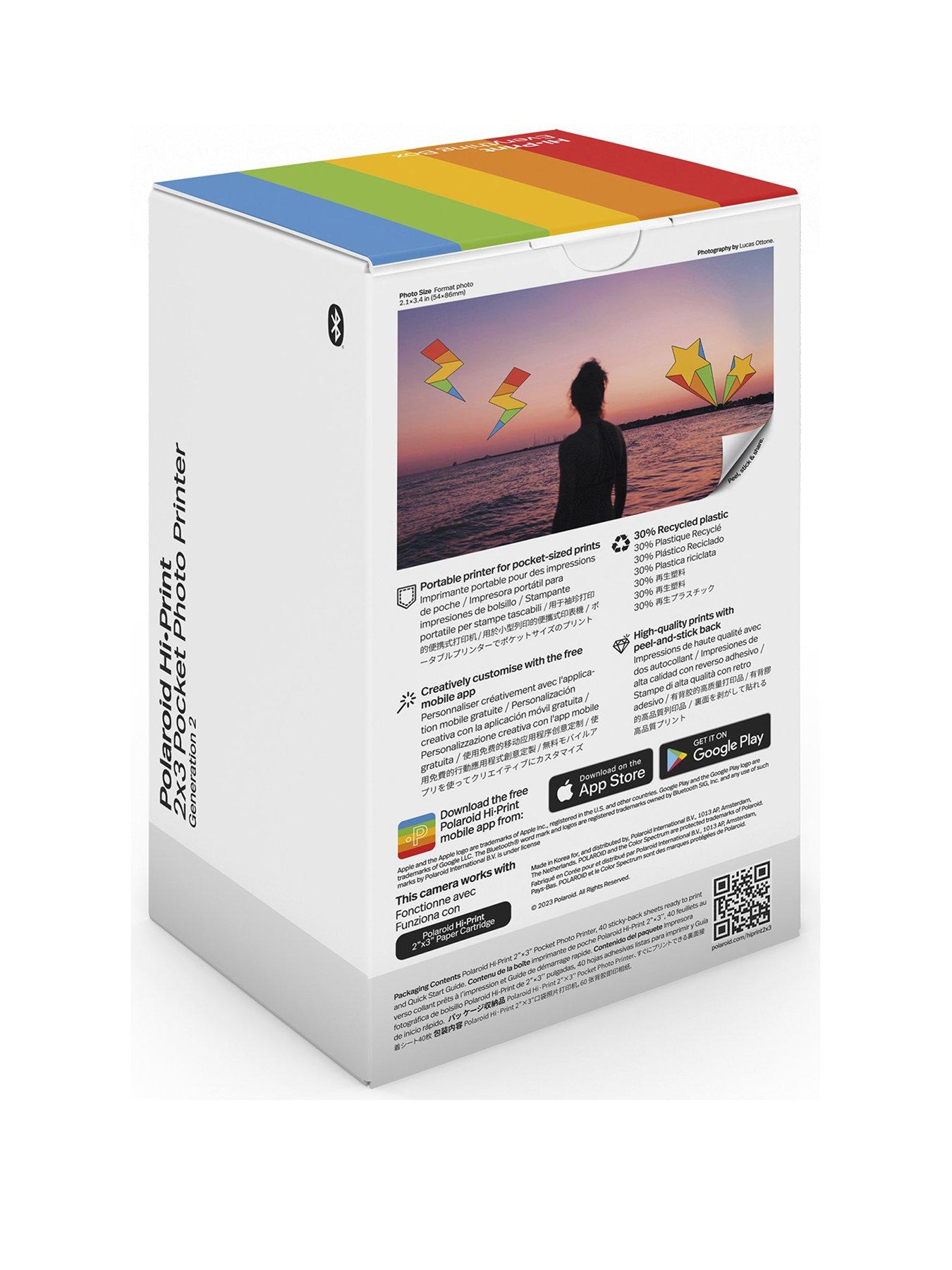 Image 3 of 3 of Polaroid Polaroid Everything Box Hi&middot;Print 2x3 Gen 2 (White)