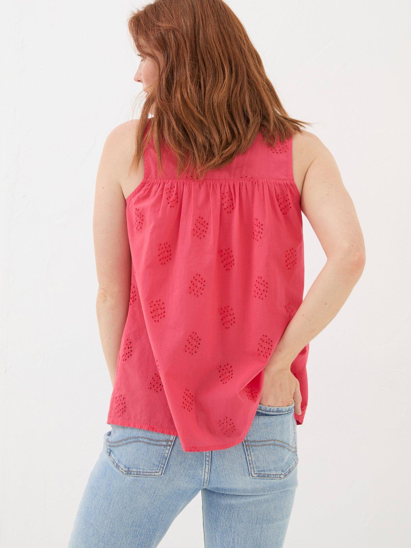 fatface-cassie-embroidered-cami-vest-redstillFront