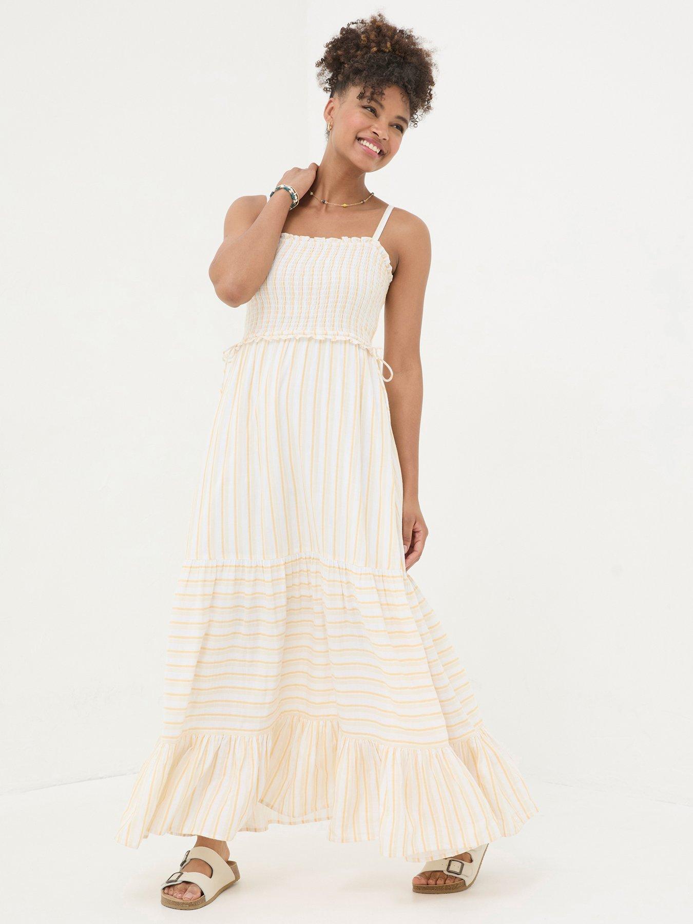 fatface-stripe-tiered-strappy-maxi-dress-yellowback