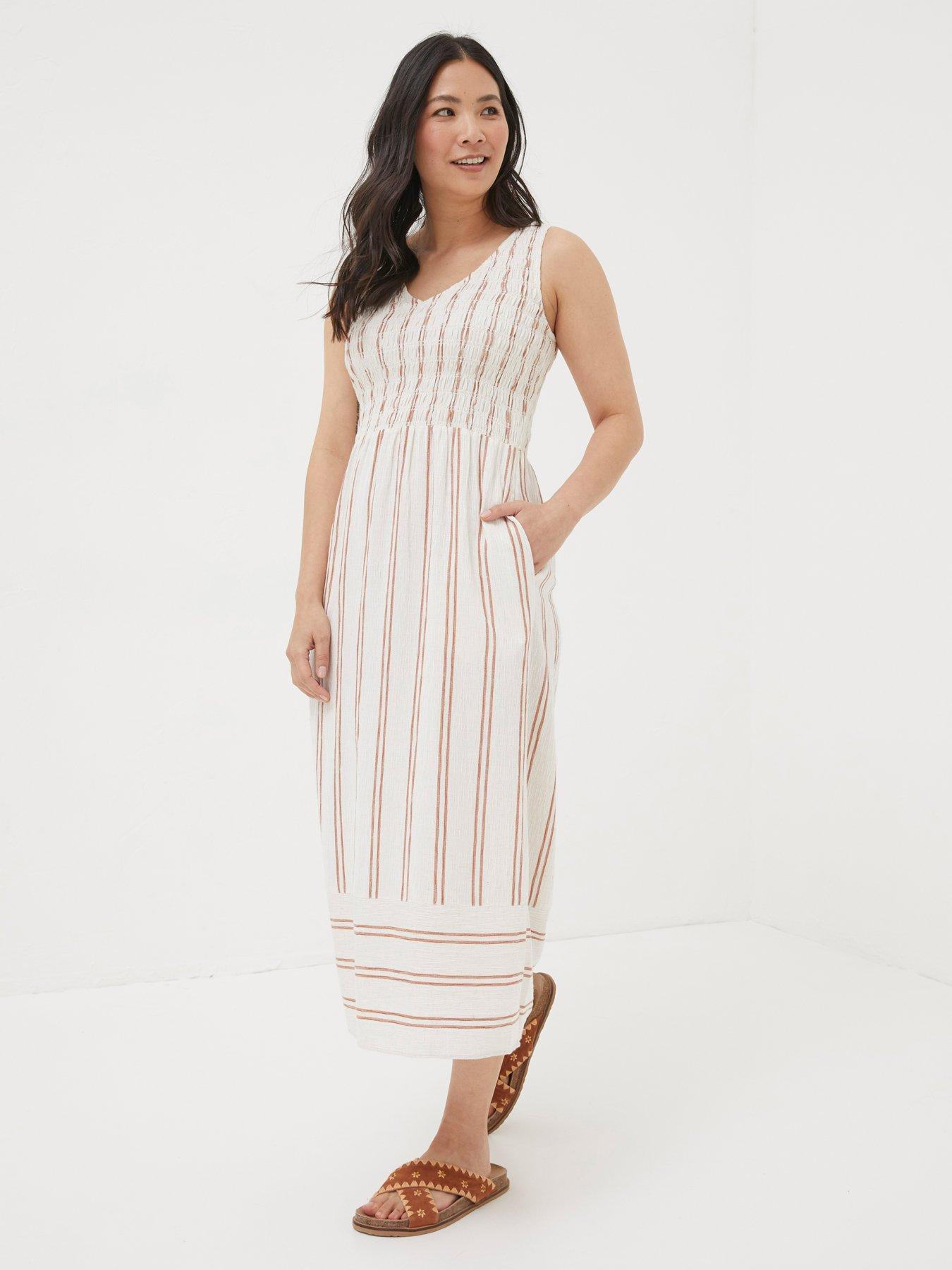 fatface-aria-stripe-midi-dress-beige