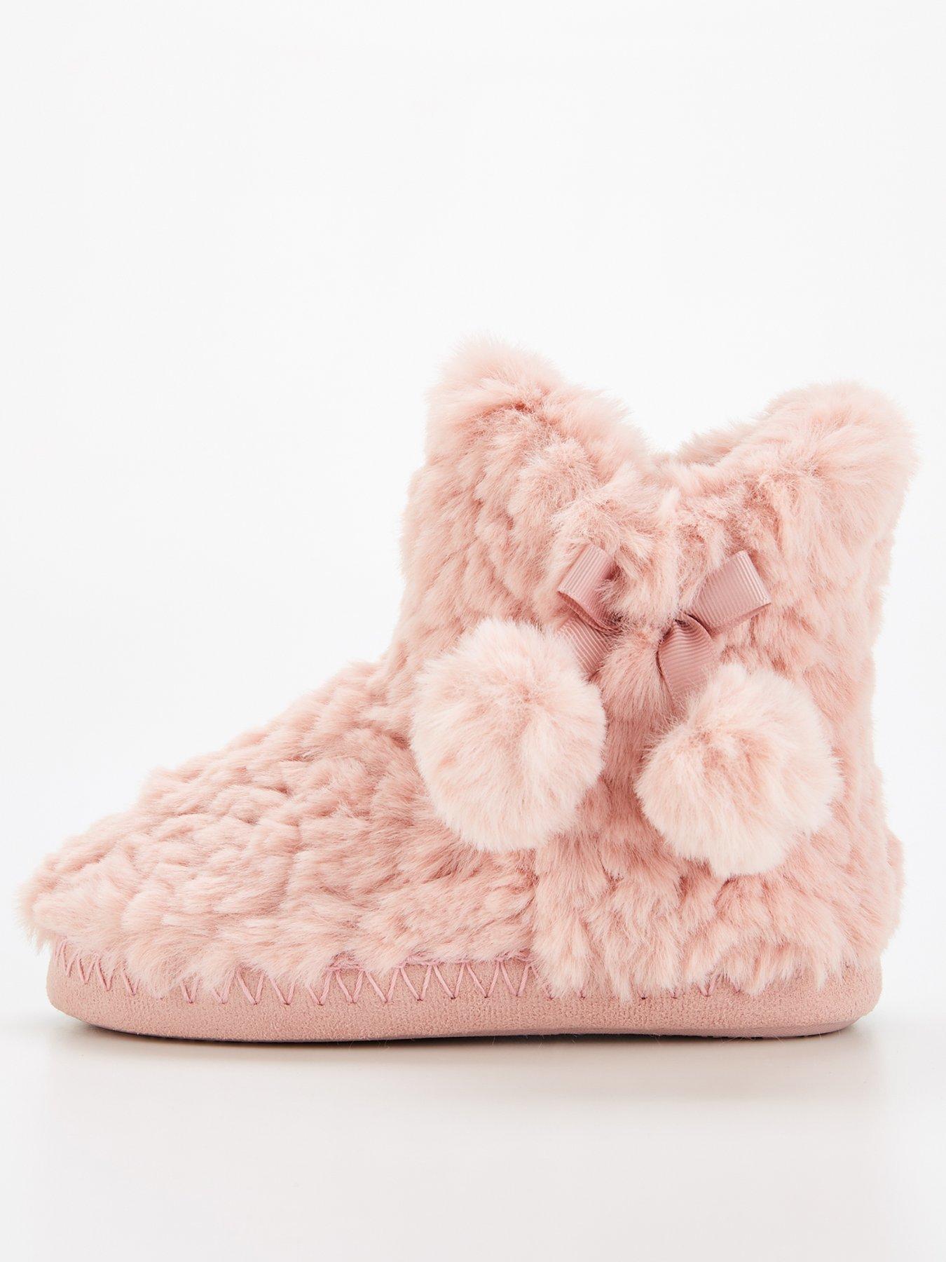 everyday-girls-slipper-boot-pink