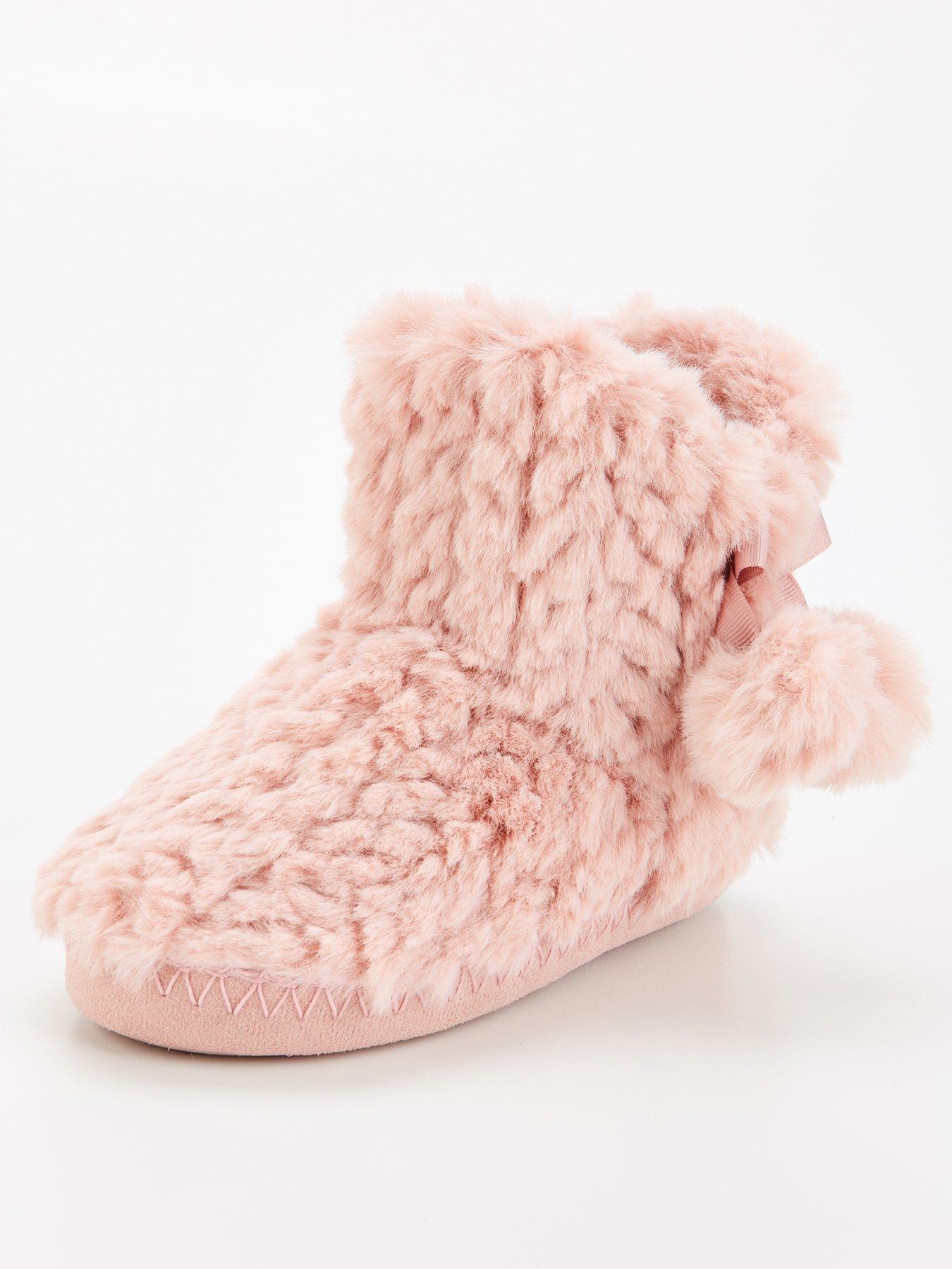 everyday-girls-slipper-boot-pinkstillFront