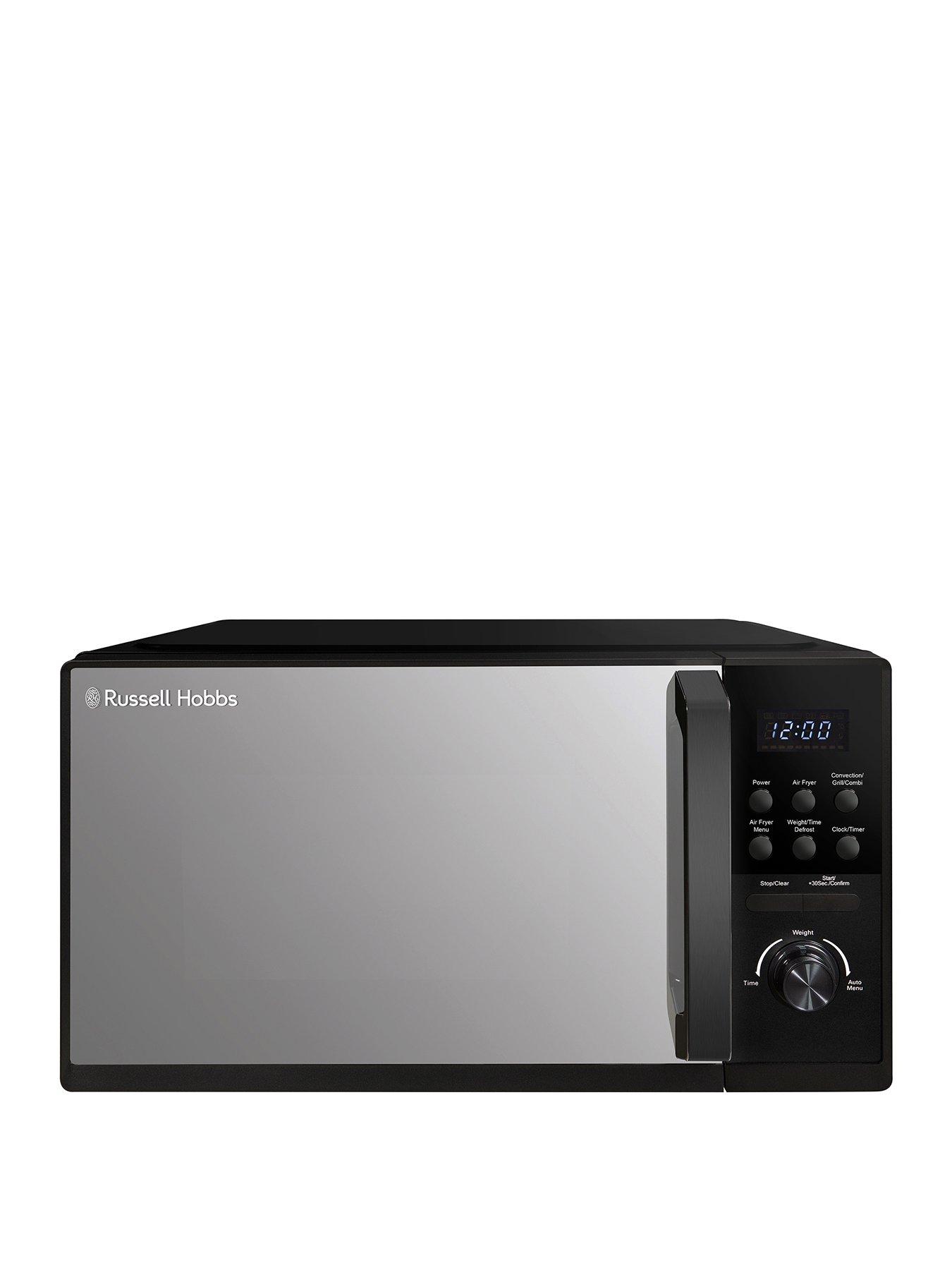 undefined Russell Hobbs RHMAF2506B Black 25L 4-in-1 Digital Combination Microwave with Air Fryer Function