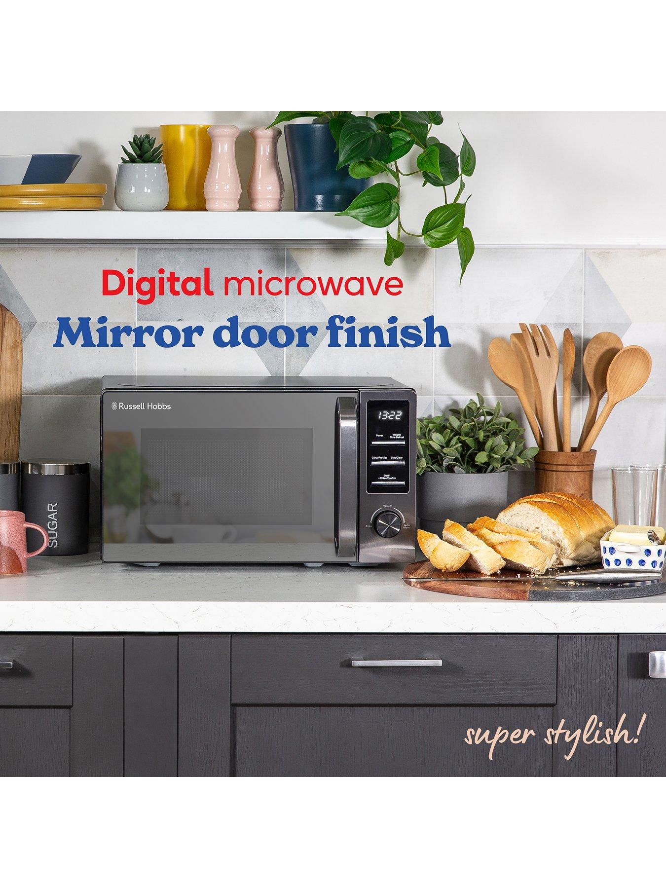 Image 4 of 7 of Russell Hobbs Russell Hobbs RHM2028DS 20L Digital Microwave in Dark Steel