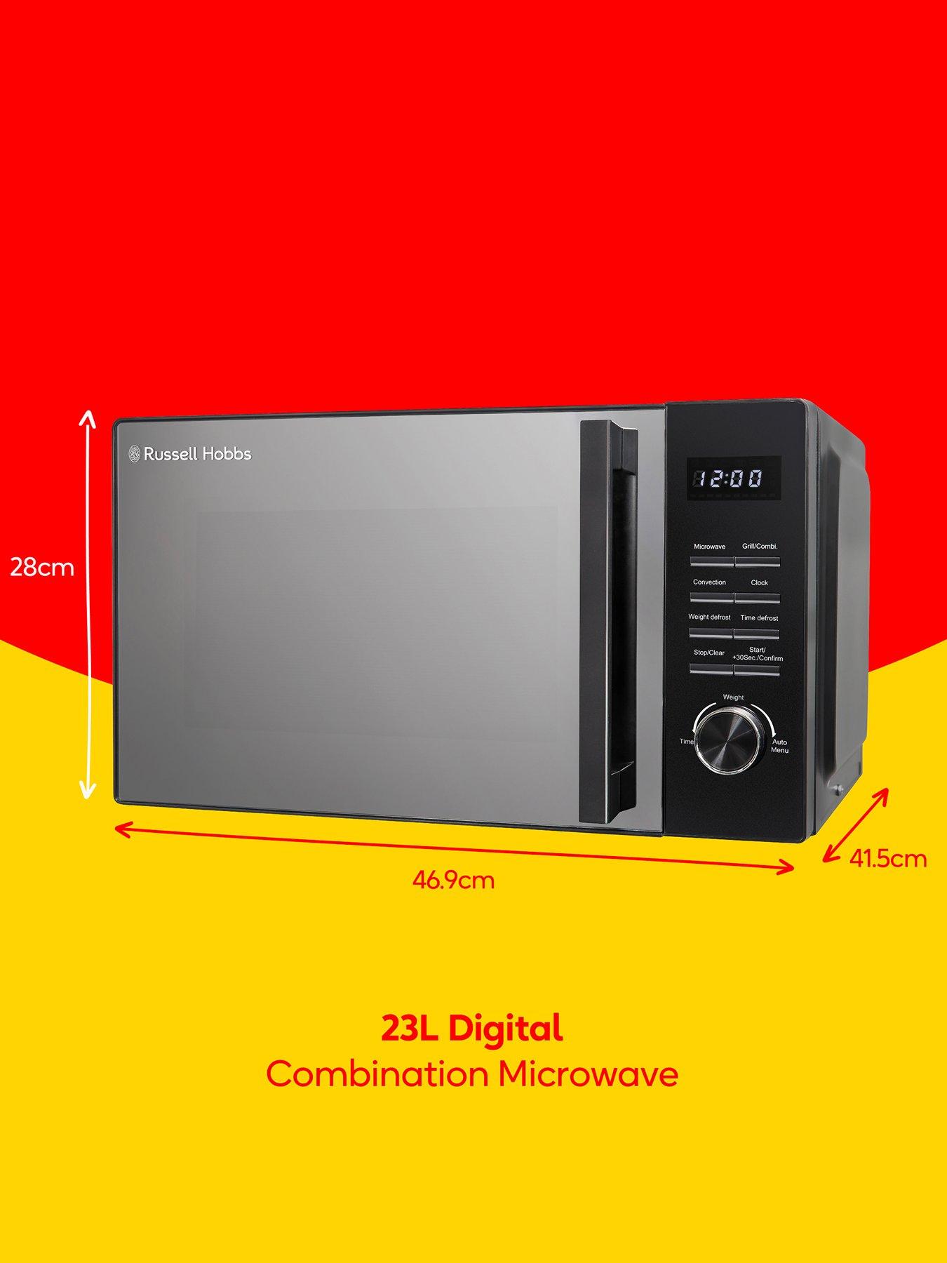 Image 2 of 7 of Russell Hobbs Russell Hobbs RHM2366B 23L Digital Combination Microwave in Black