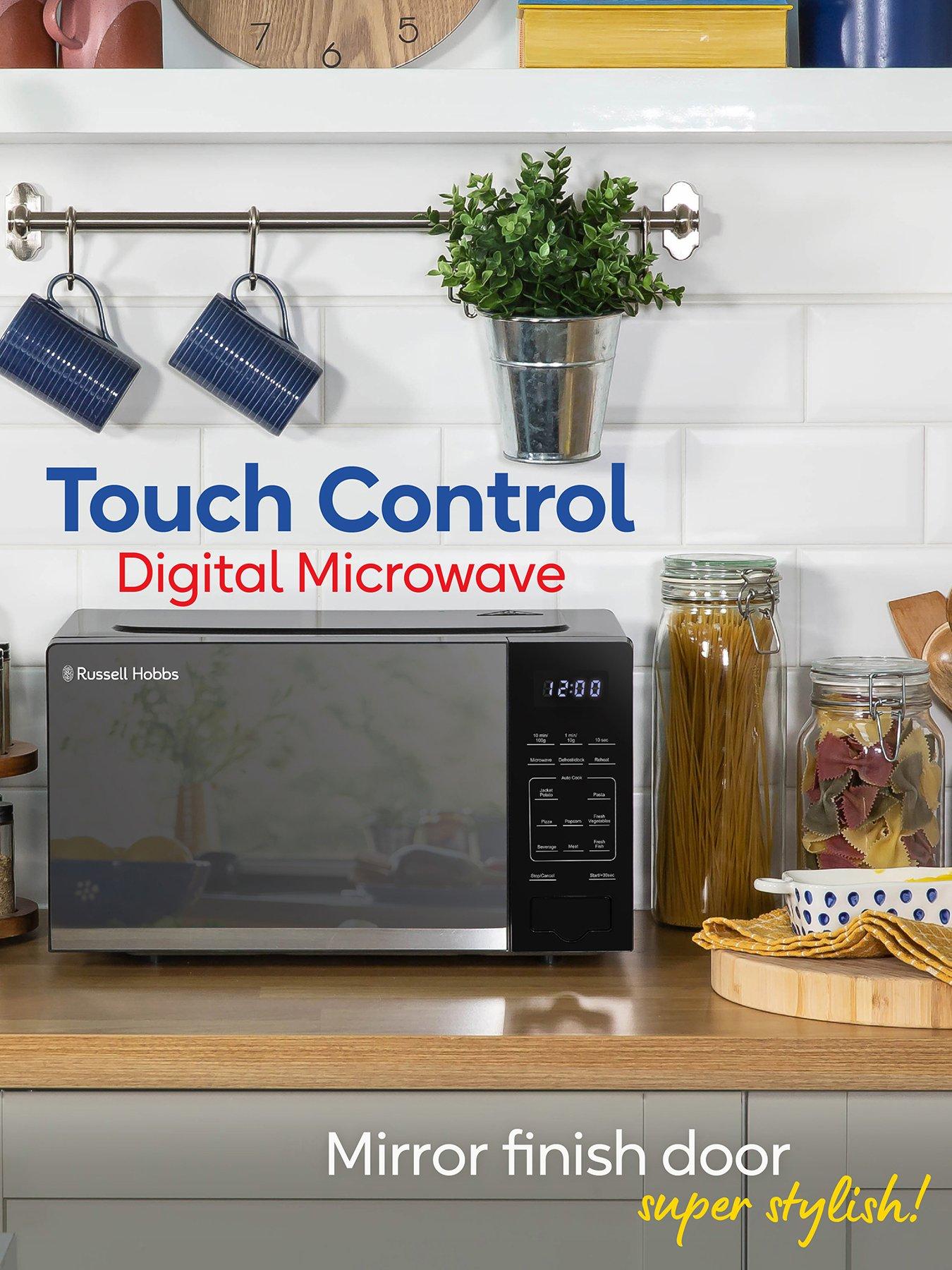 Image 4 of 7 of Russell Hobbs Russell Hobbs RHMT2005B Compact Digital Microwave with Touch Control 20L Black