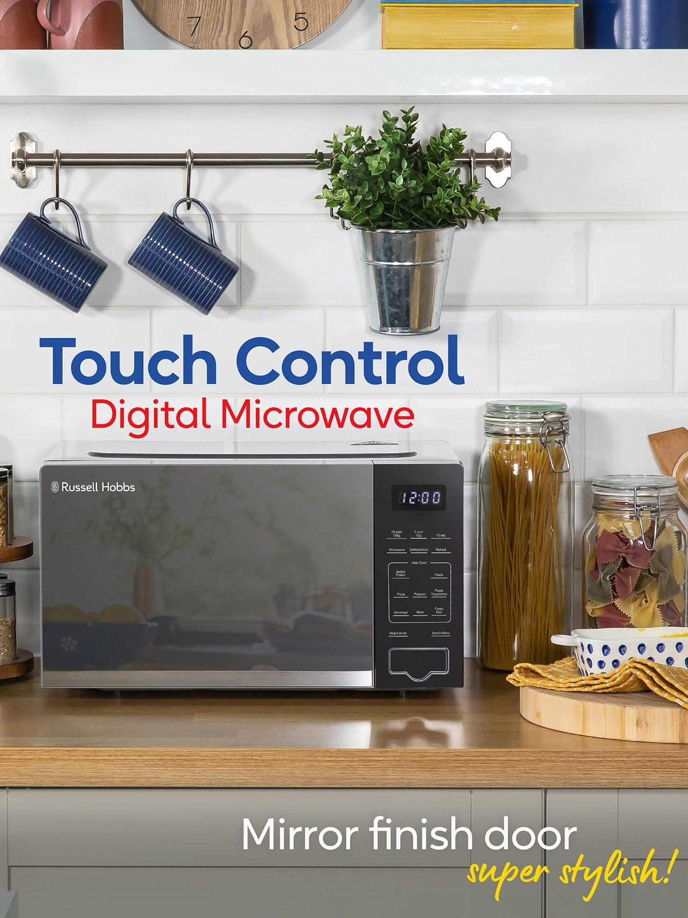 Image 4 of 7 of Russell Hobbs Russell Hobbs RHMT2005S Compact Digital Microwave with Touch Control 20L Silver