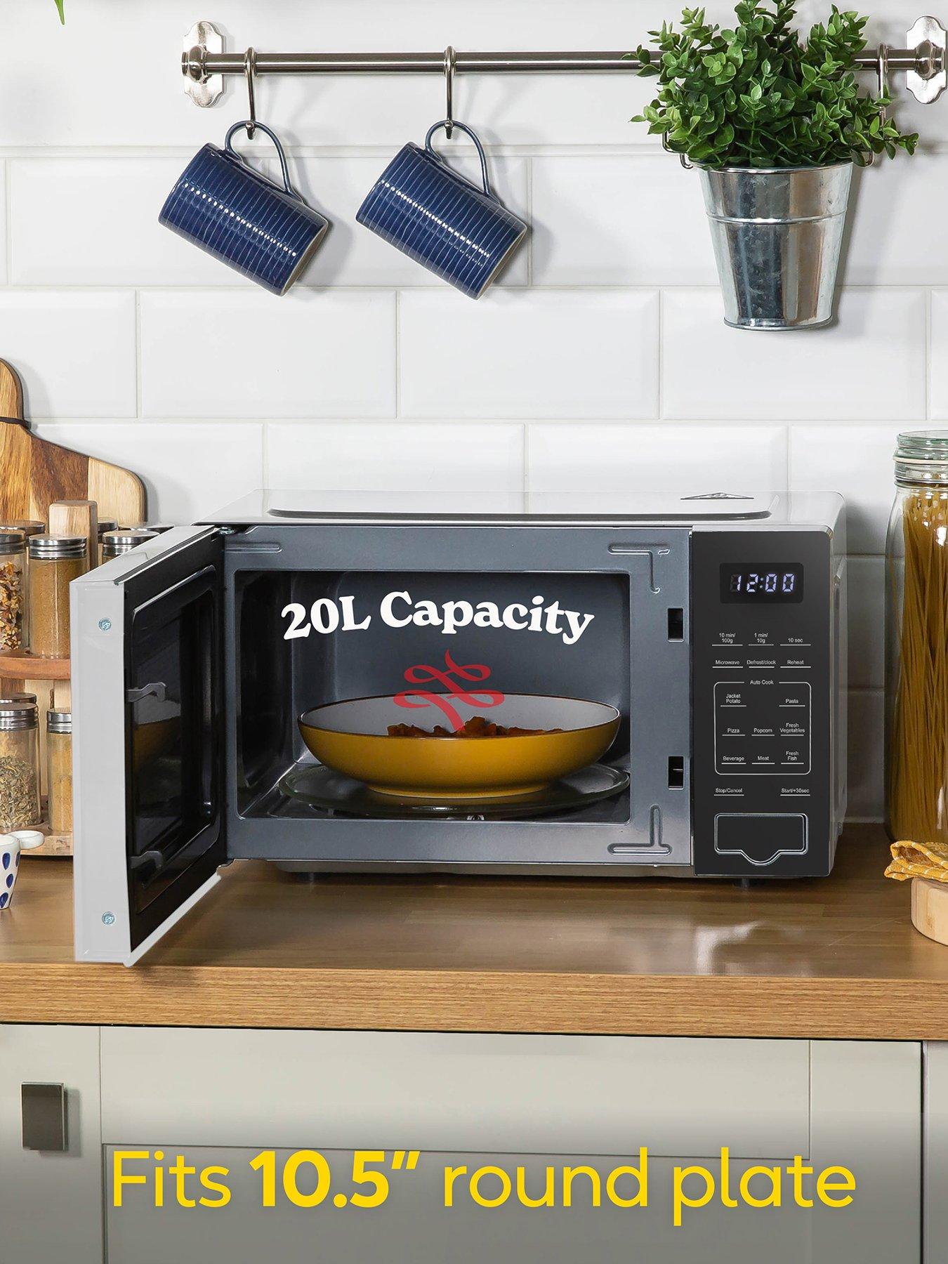 Image 5 of 7 of Russell Hobbs Russell Hobbs RHMT2005S Compact Digital Microwave with Touch Control 20L Silver