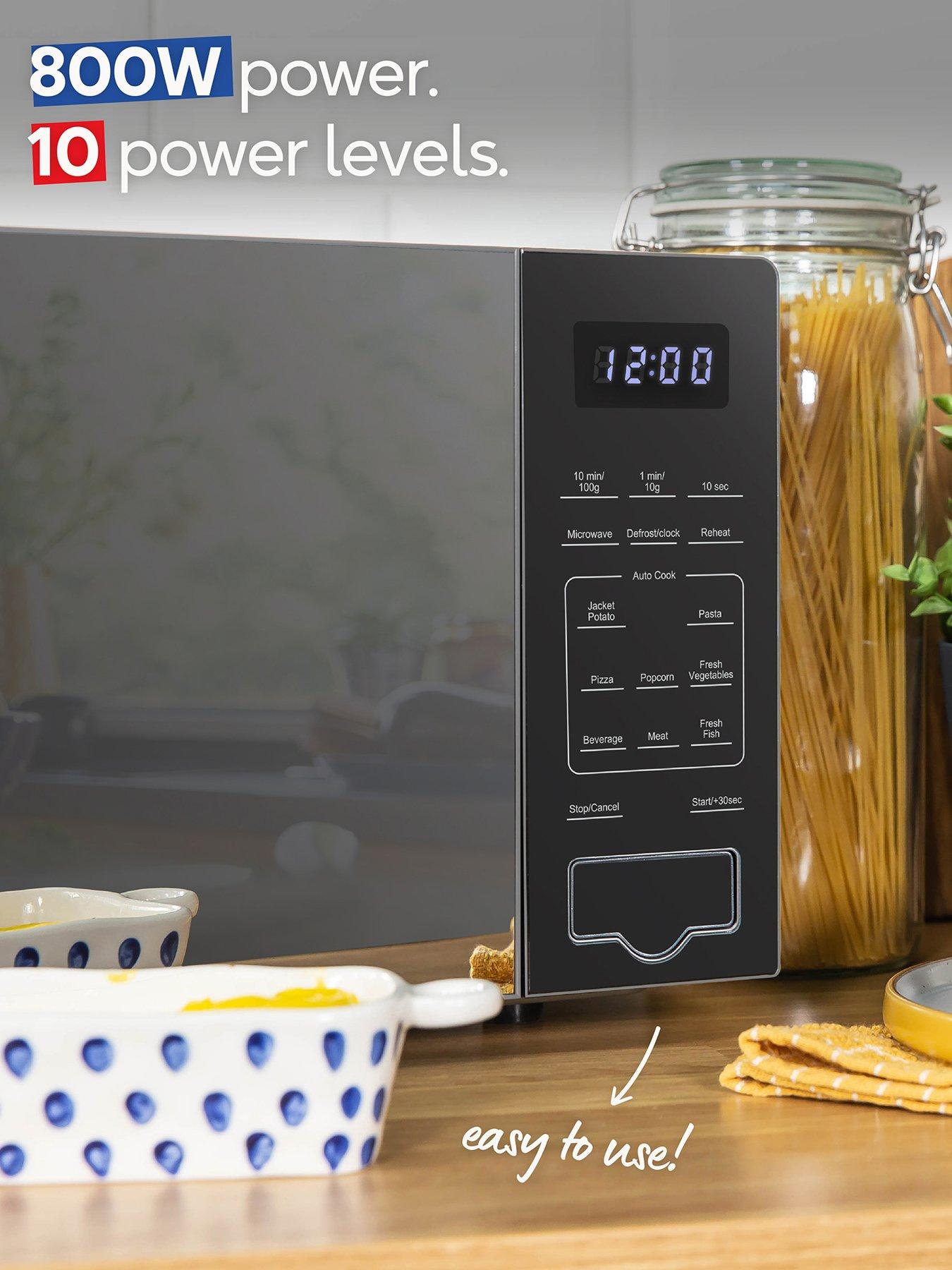 Image 6 of 7 of Russell Hobbs Russell Hobbs RHMT2005S Compact Digital Microwave with Touch Control 20L Silver