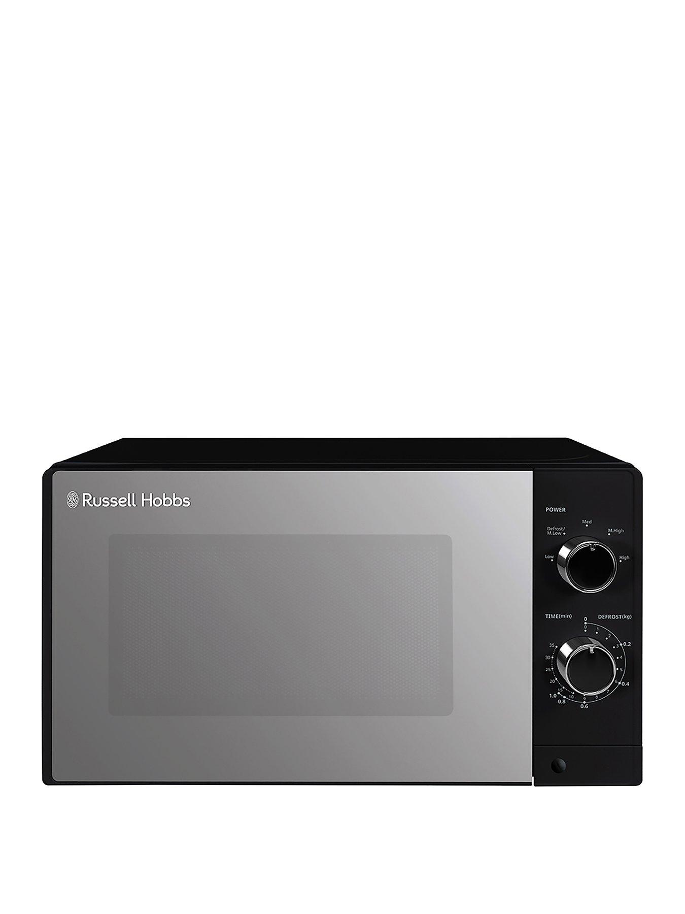 Image 1 of 7 of Russell Hobbs Russell Hobbs RHM2027B Compact Solo Manual Microwave 20L Black