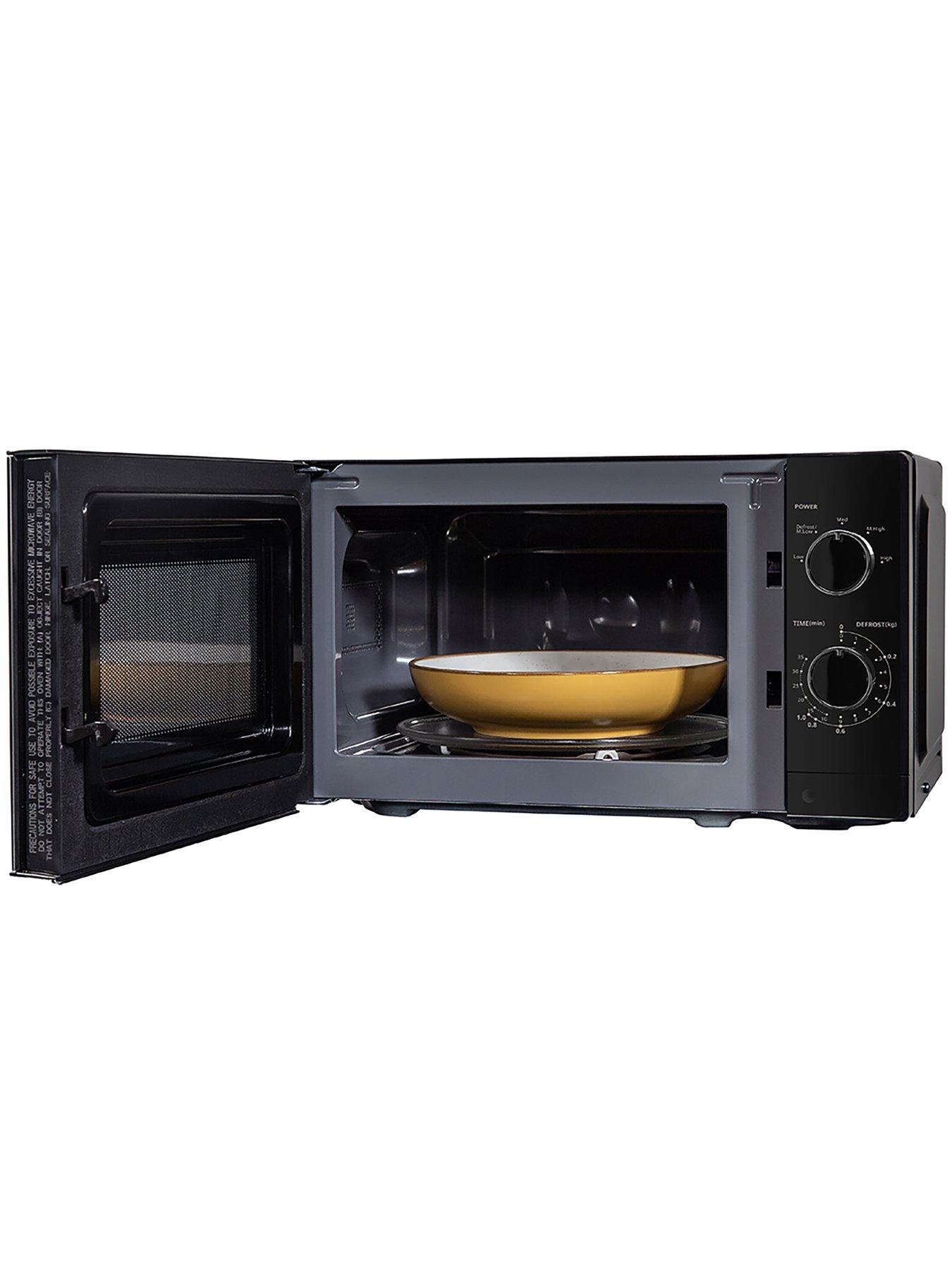 Image 3 of 7 of Russell Hobbs Russell Hobbs RHM2027B Compact Solo Manual Microwave 20L Black