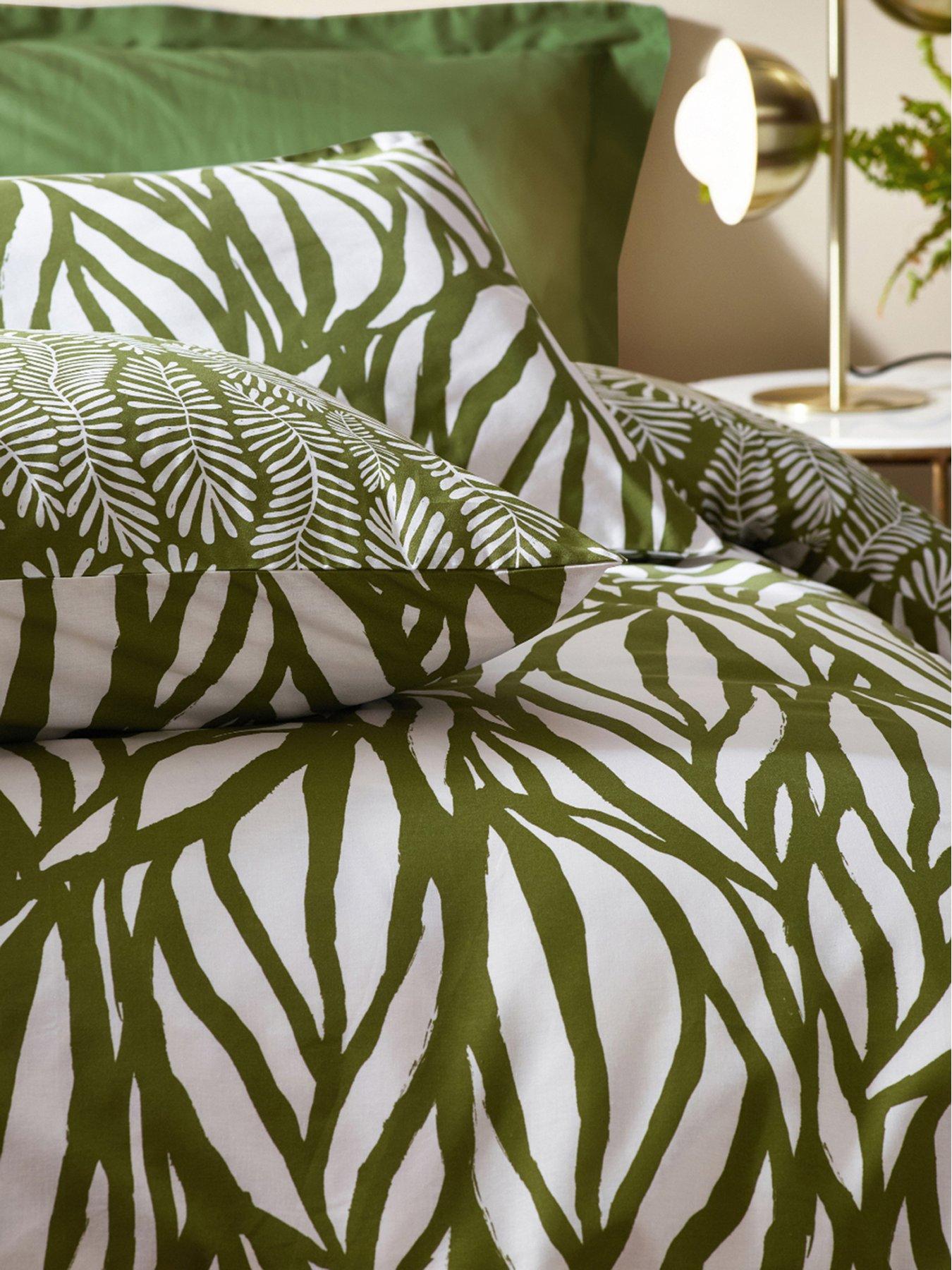 hoem-frond-olive-leaf-print-duvet-cover-setoutfit