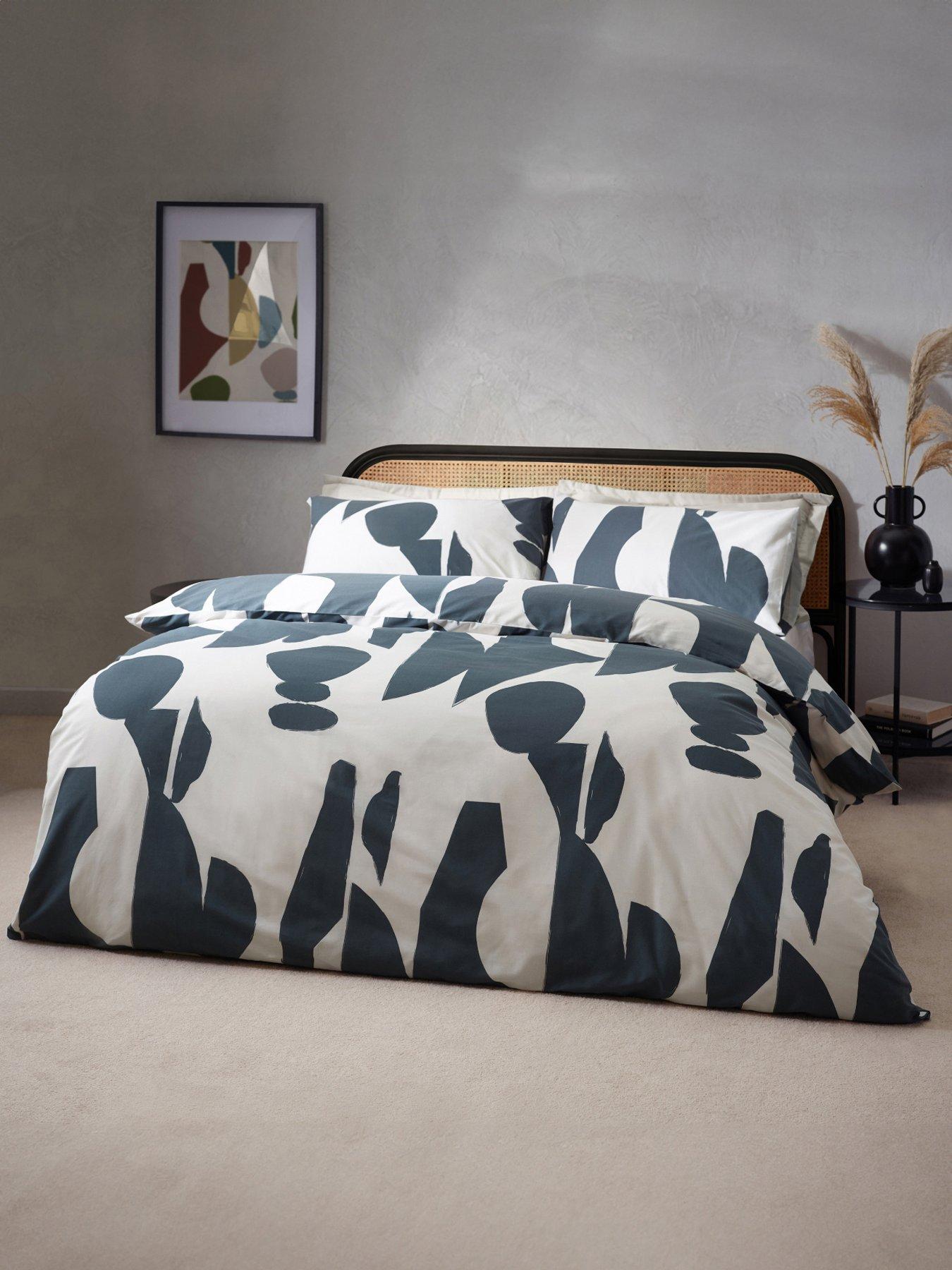 hoem-meta-abstract-dusk-blue-duvet-cover-set