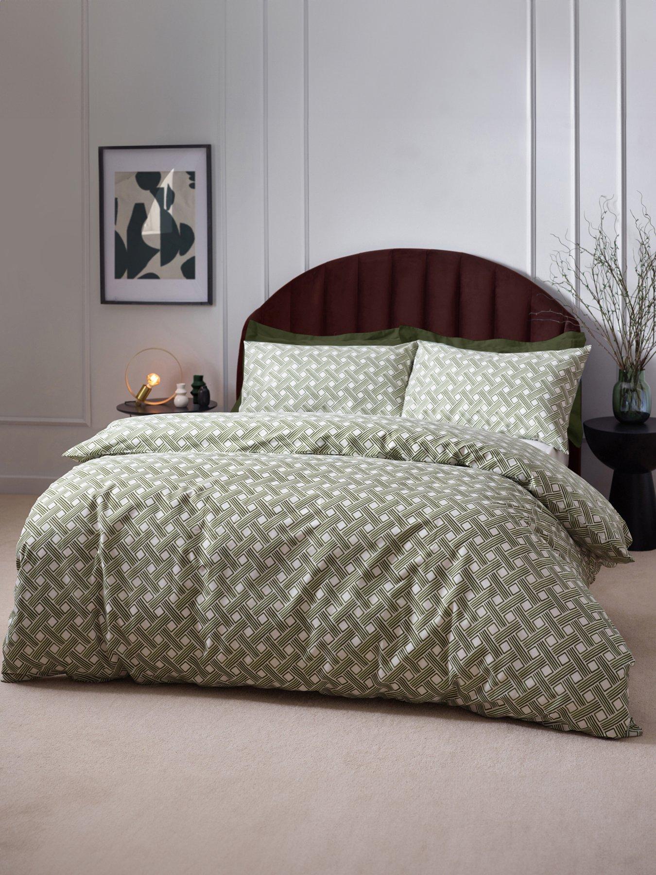 hoem-alexa-olive-green-duvet-cover-set