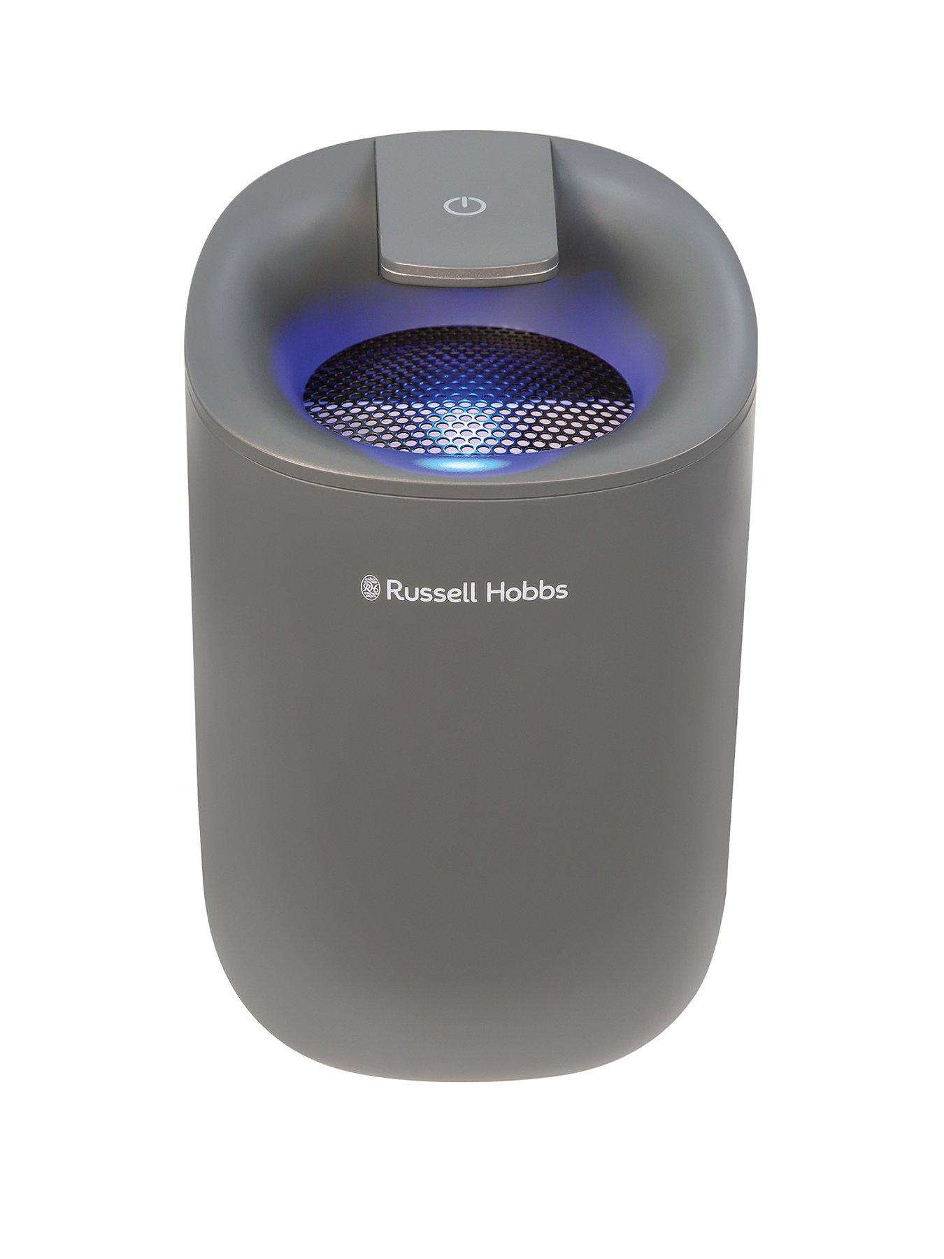 undefined Russell Hobbs RHDH1061G Fresh Air Mini, Compact Dehumidifier, 300ml/day, Grey