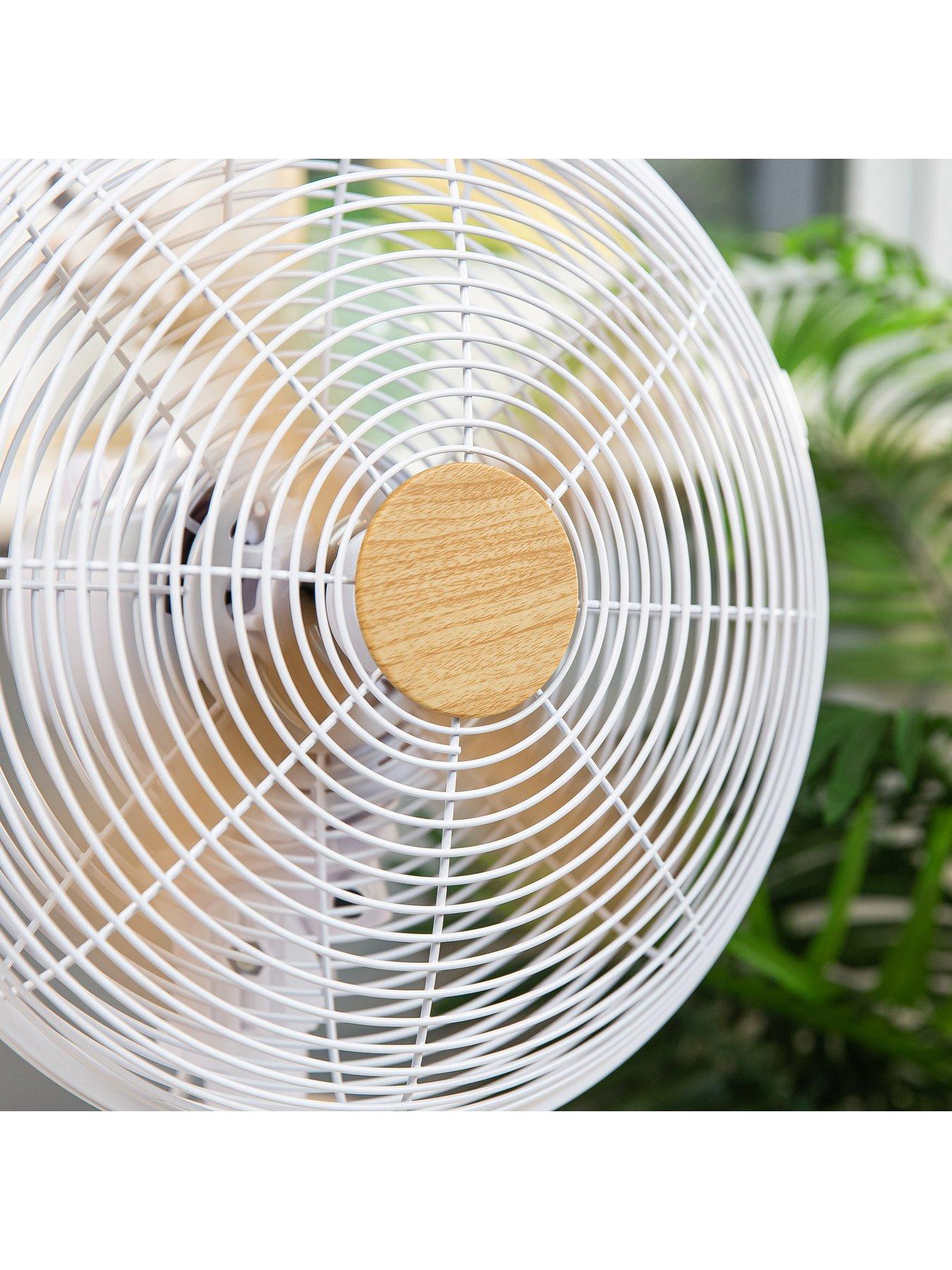 Image 4 of 6 of Russell Hobbs Russell Hobbs RHMDF1201WDW 12" White Scandi Style Desk Fan