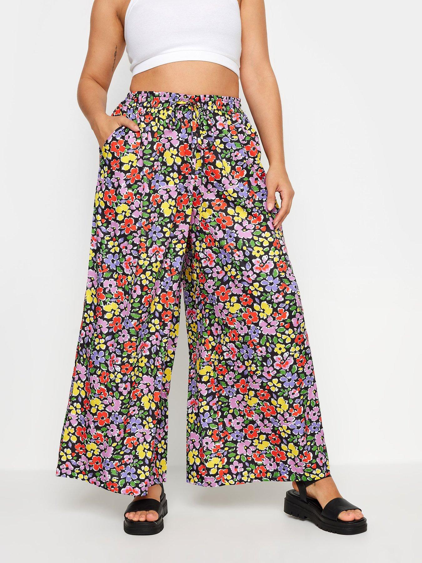 yours-curve-wide-leg-trousers-retro-floral