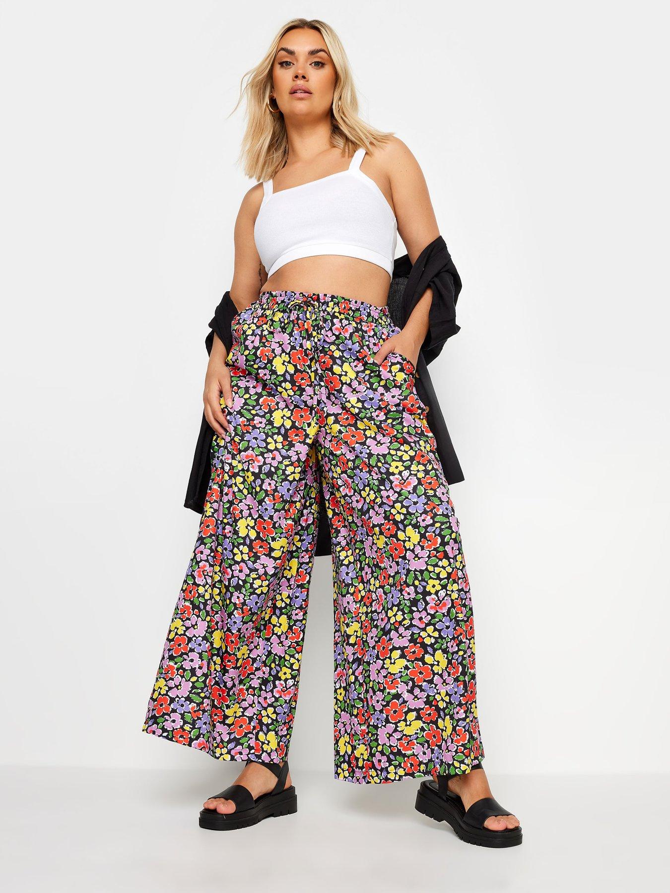 yours-curve-wide-leg-trousers-retro-floralback