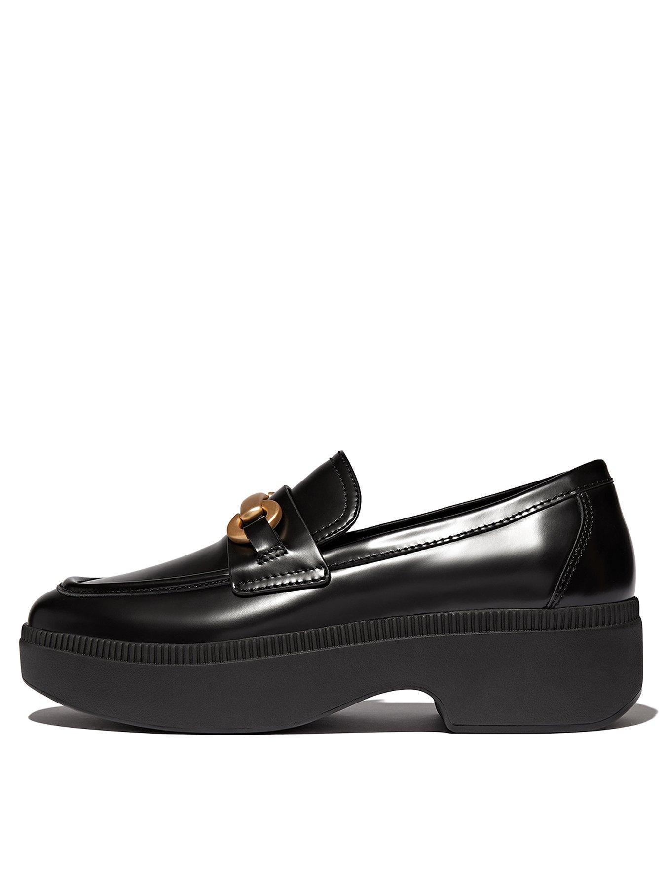 fitflop-f-luma-chunky-snaffle-box-leather-dwedge-loafers-black