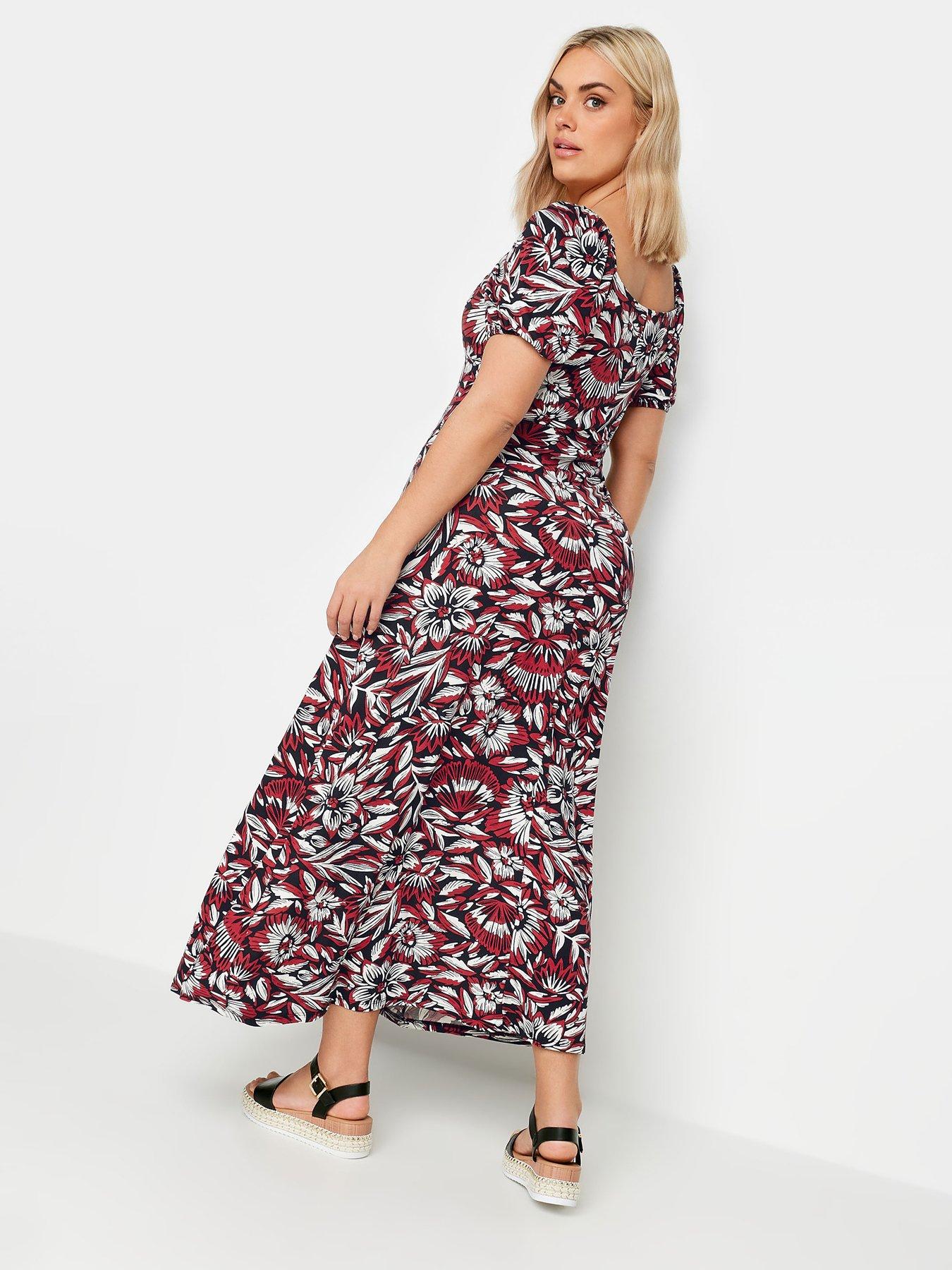 yours-curve-floral-wrap-maxi-dressstillFront