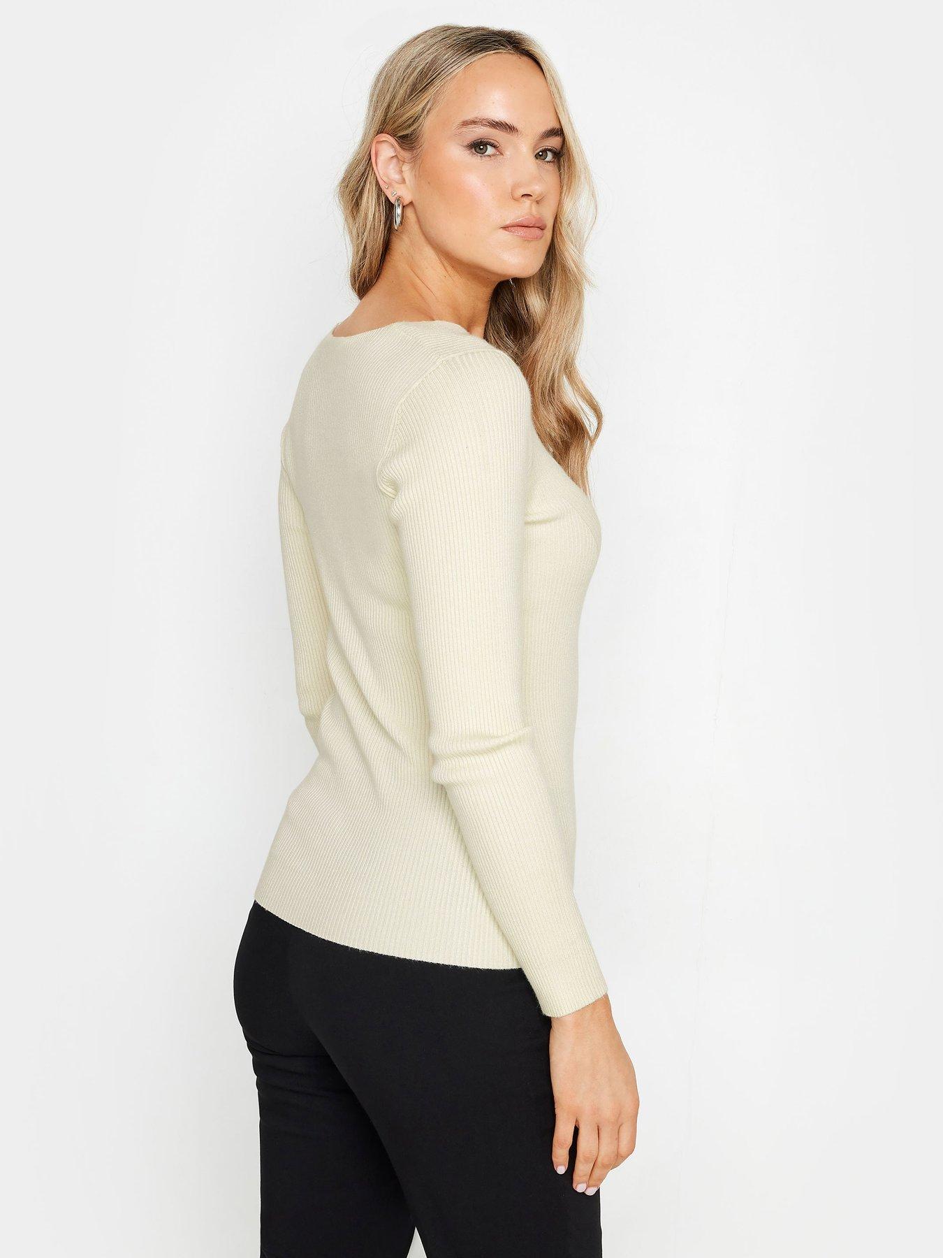 long-tall-sally-tall-ivory-sweetheart-neck-jumperstillFront