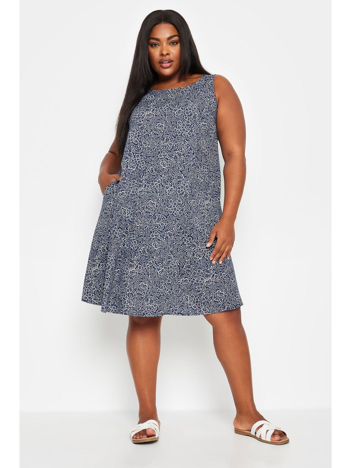 yours-viscose-paisley-print-sleeveless-swing-dress-blueback