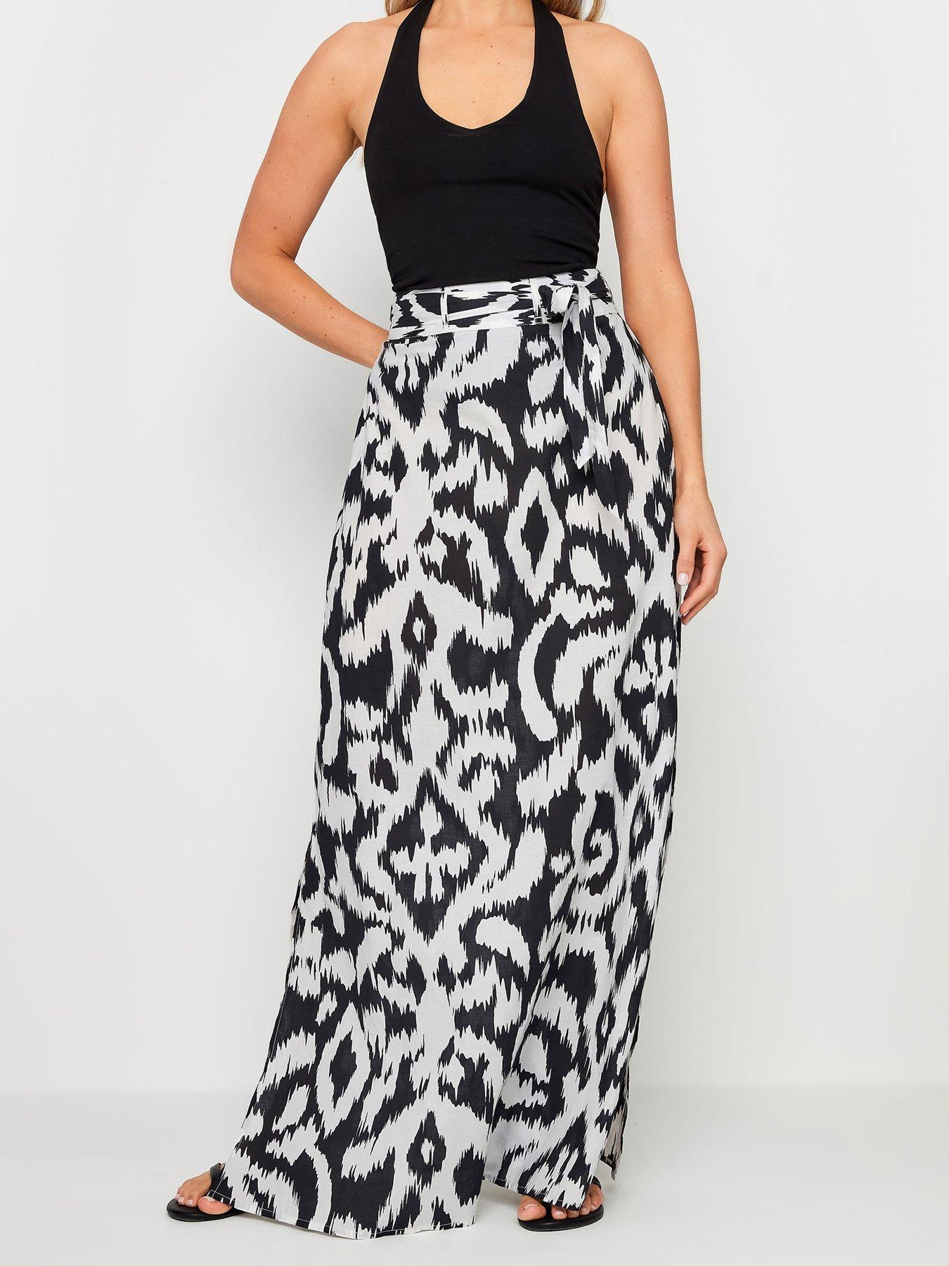 long-tall-sally-mono-abstract-maxi-skirt-black