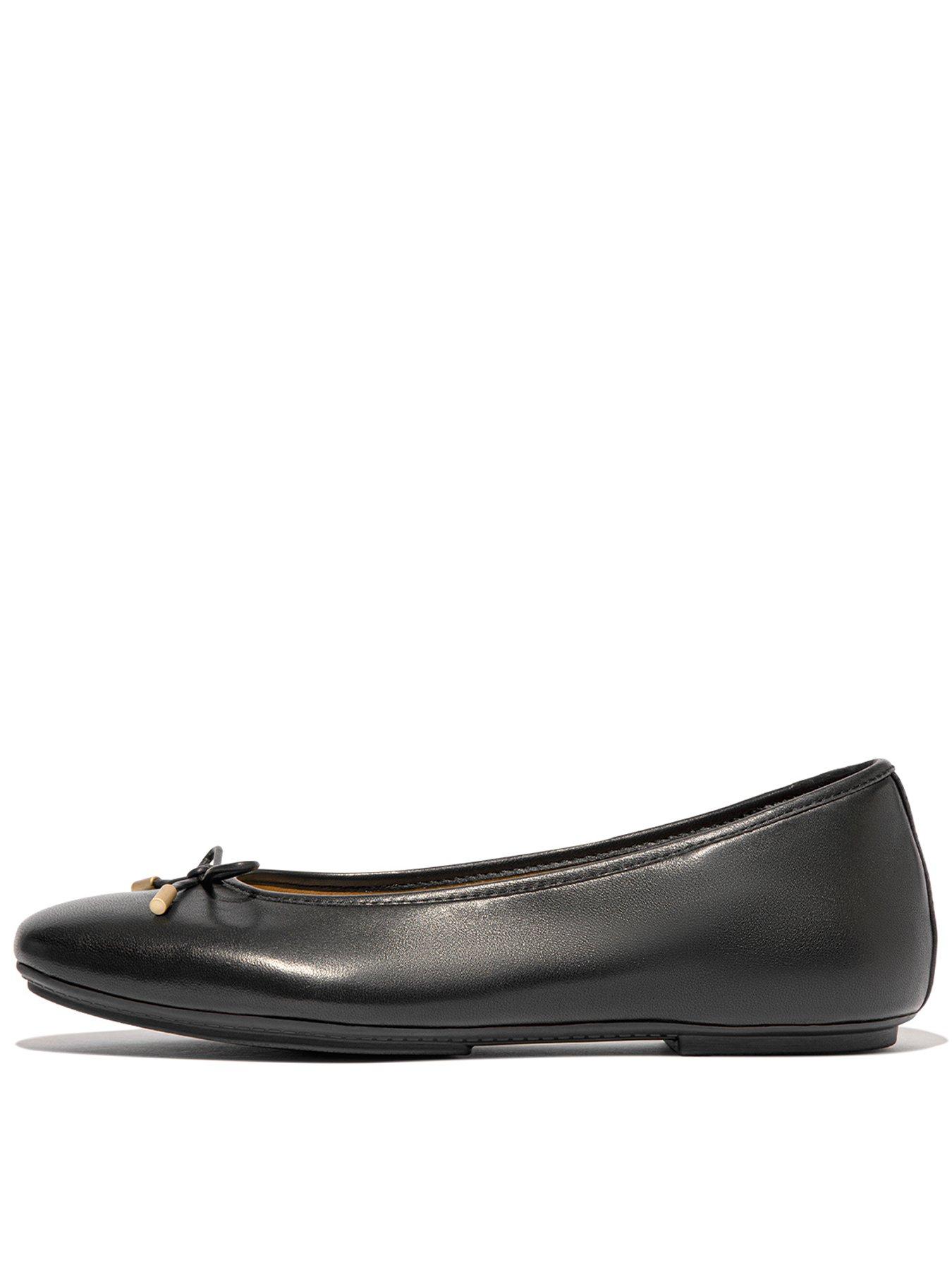 fitflop-delicato-bow-soft-leather-ballet-flats-black