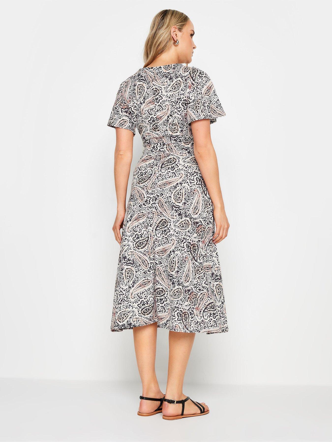 long-tall-sally-tall-natural-paisley-flutter-sleeve-dressstillFront