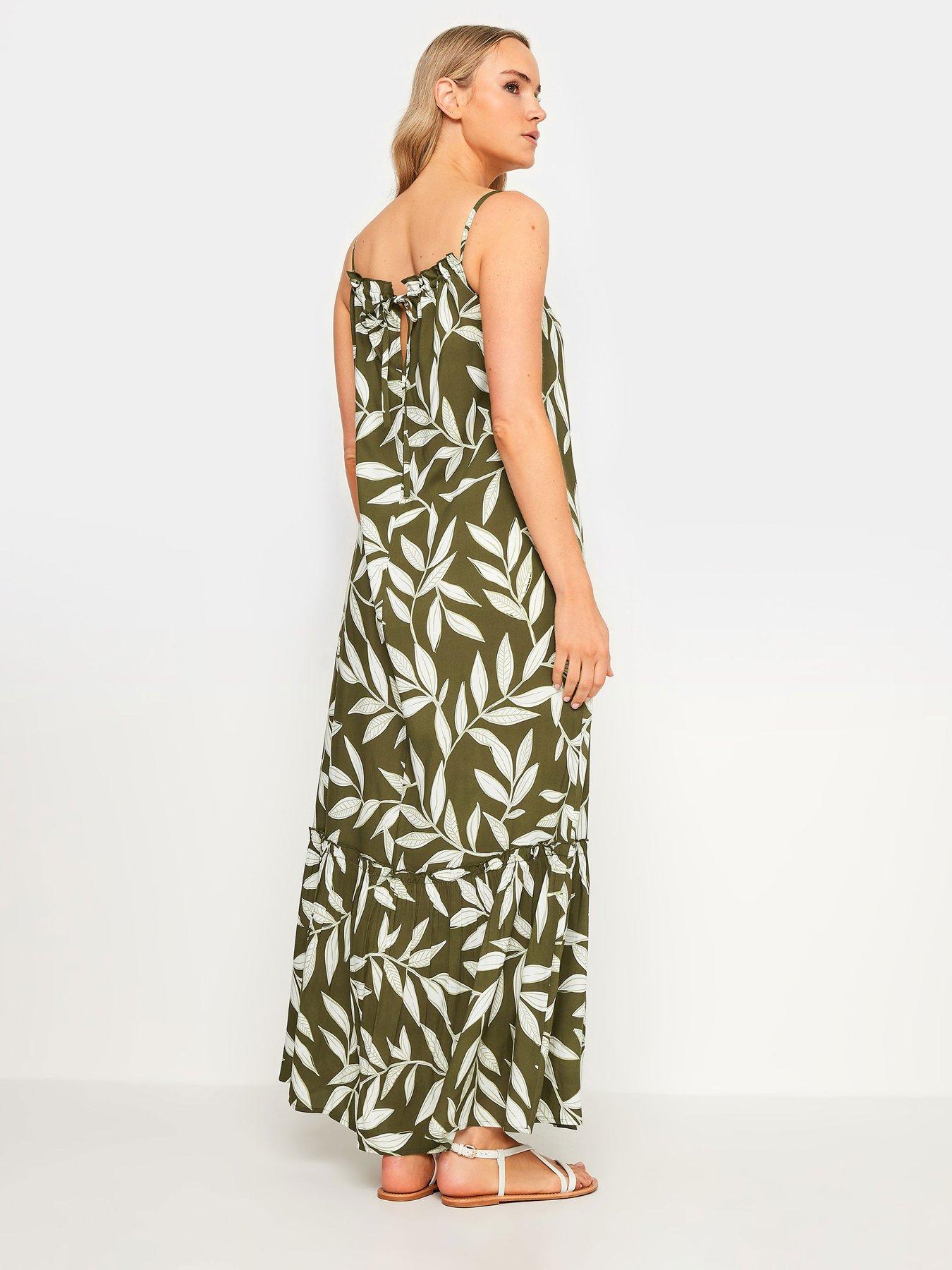 long-tall-sally-tall-leaf-halterneck-dress-greenstillFront