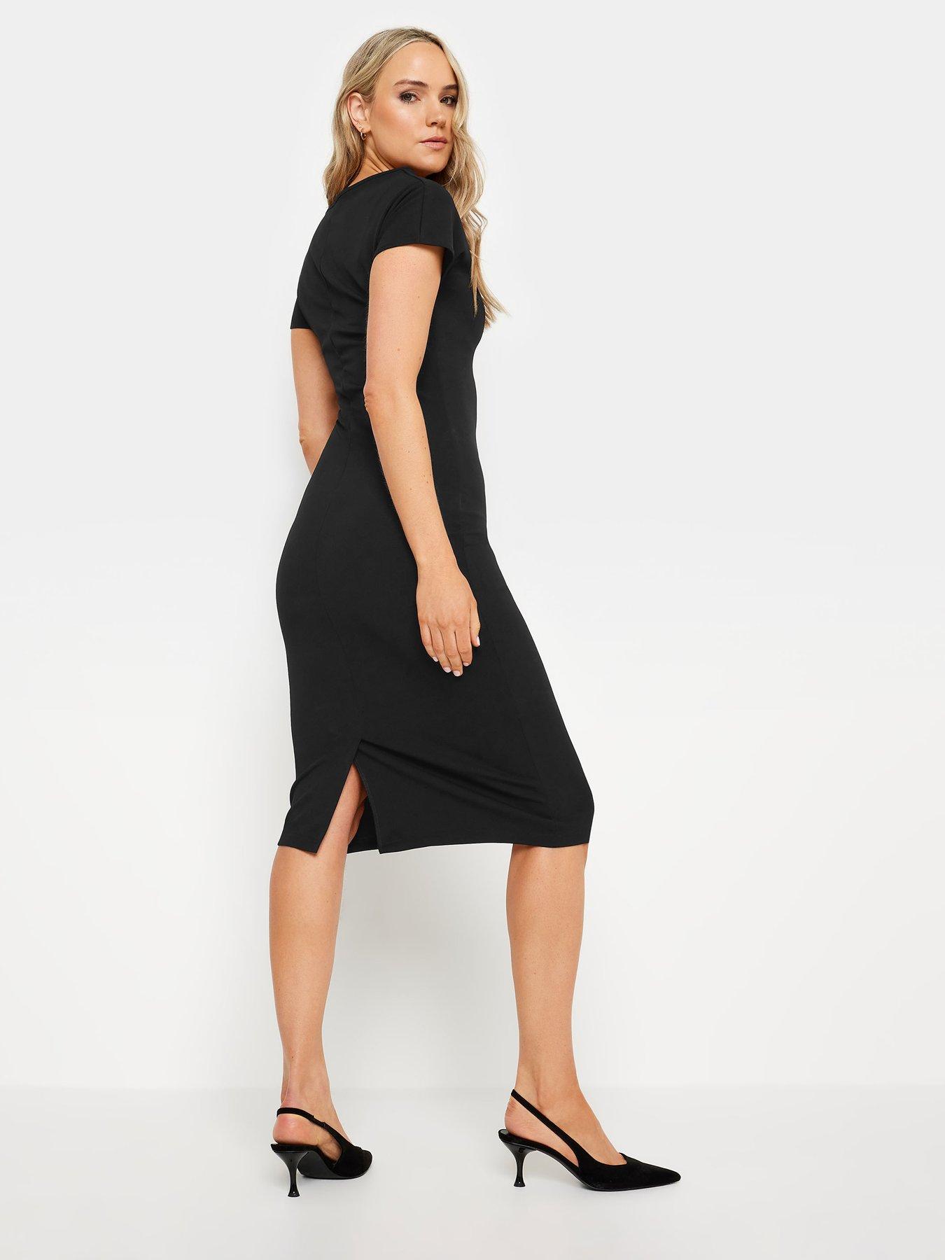 long-tall-sally-tall-flutter-sleeve-scoop-neck-dress-blackstillFront