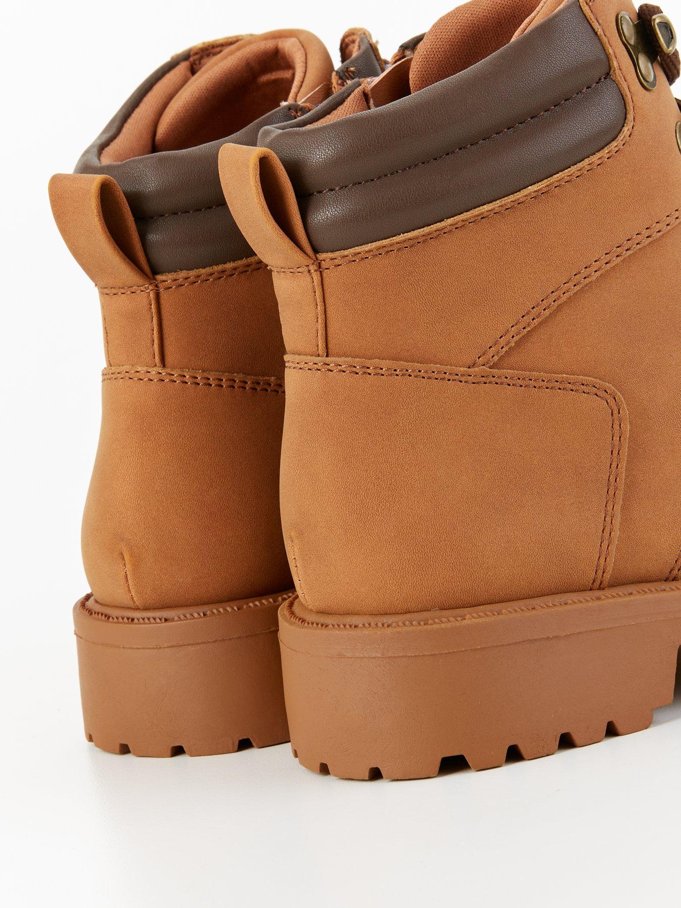 Image 7 of 7 of V by Very Unisex Lace Up Boot - Brown
