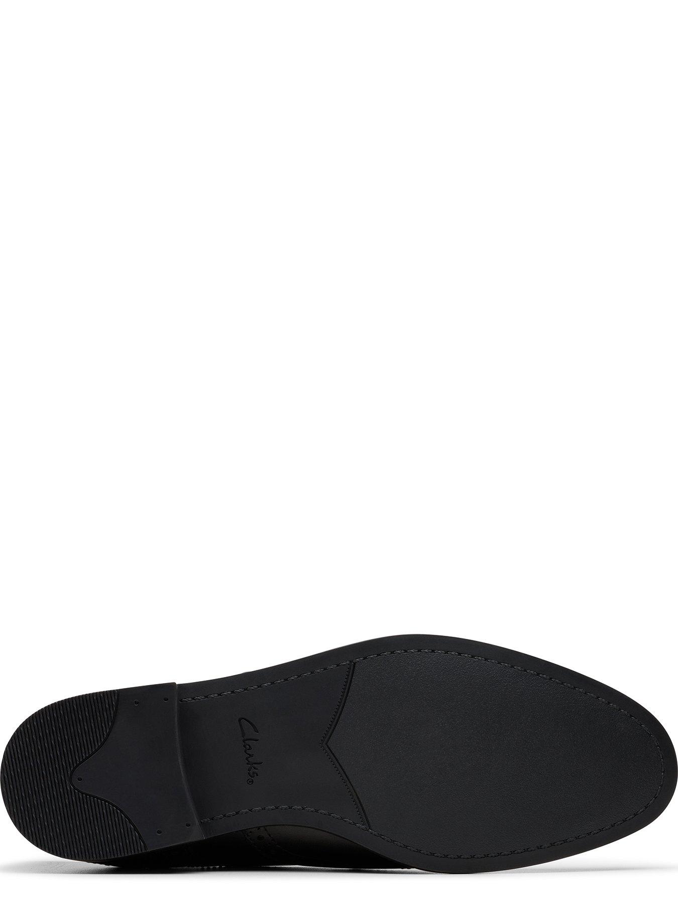 Image 5 of 7 of Clarks Brandon Limit Brogue Shoes - Black