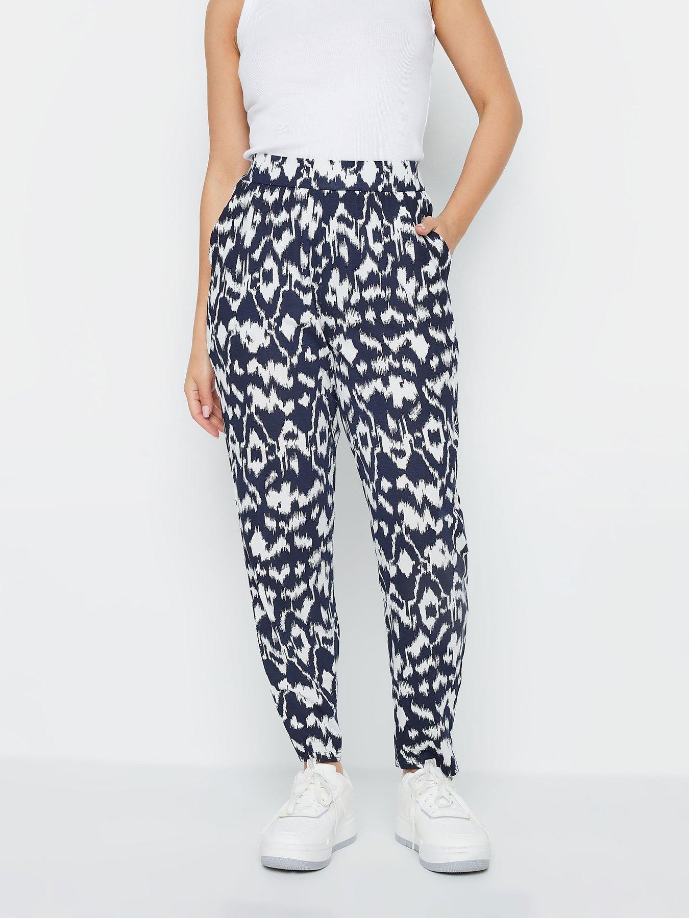 pixiegirl-petite-blue-abstract-harem-trousers