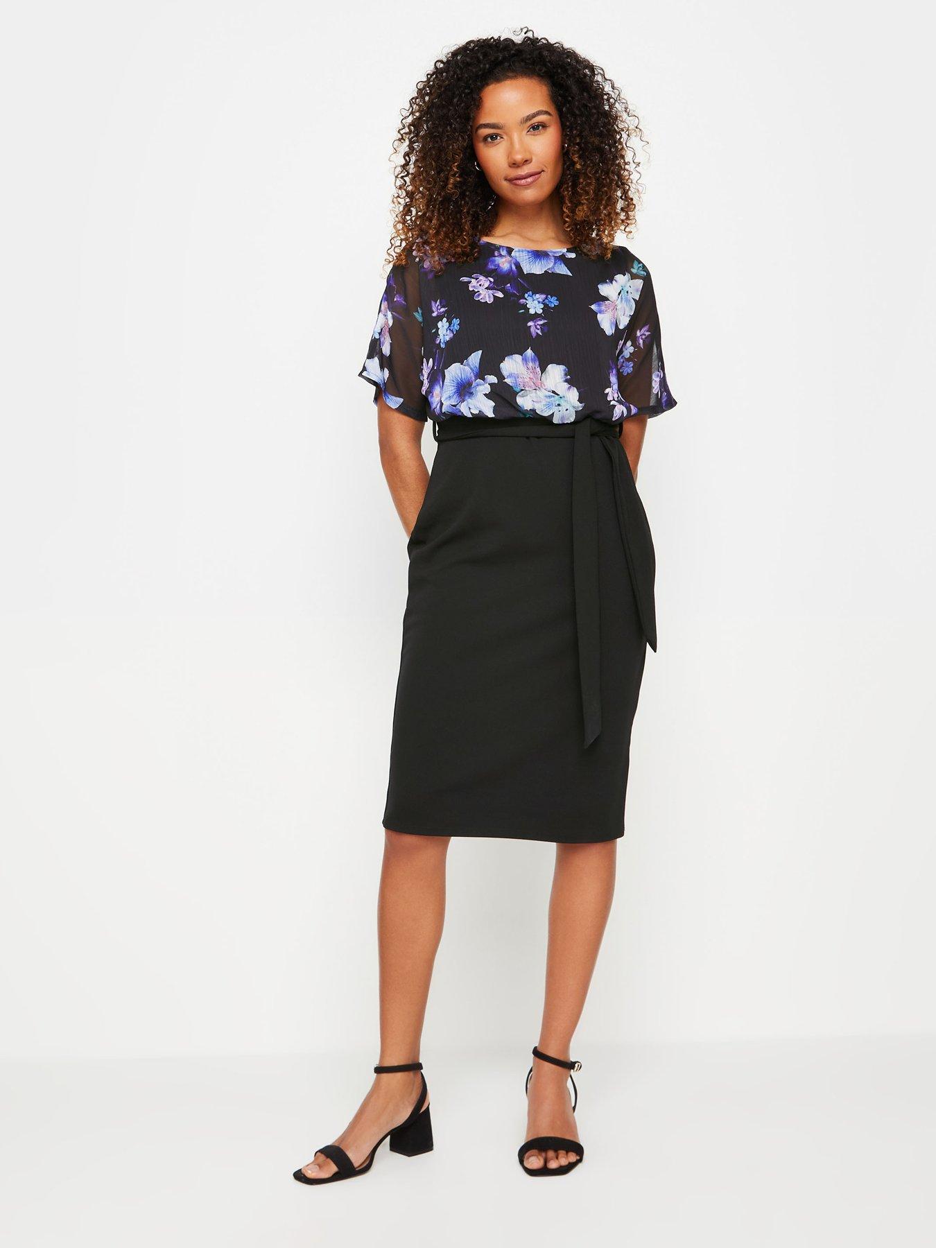 mco-floral-2-in-1-shift-dress-blackback