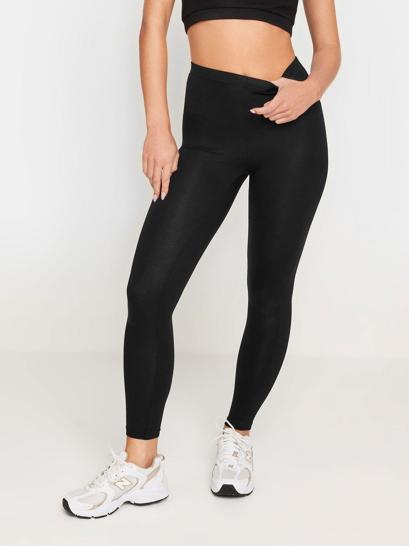 Image 3 of 4 of PixieGirl Petite 2 Pack Basic Legging - Black